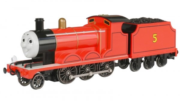 Bachmann 58743 Thomas & Friends HO James the Red Engine (with moving eyes)