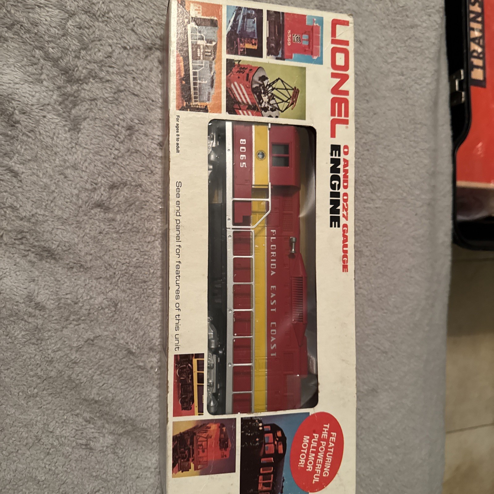Lionel 6-8065 Florida East Coast GP-9 Diesel Locomotive Non-Powered EX/Box