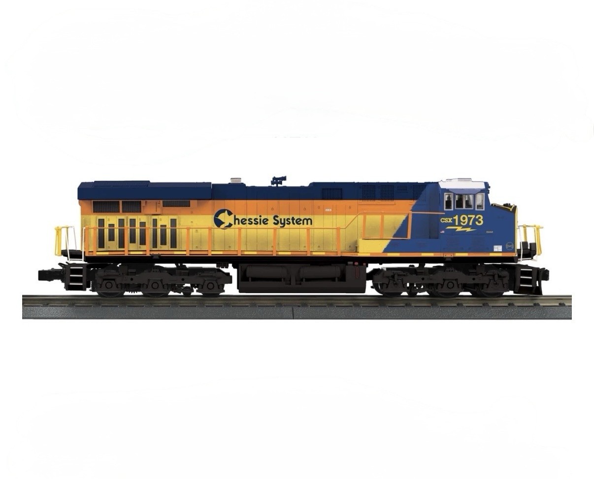MTH Imperial CSX Chessie System #1973 ES44 Diesel Locomotive O Gauge 30-21242-1