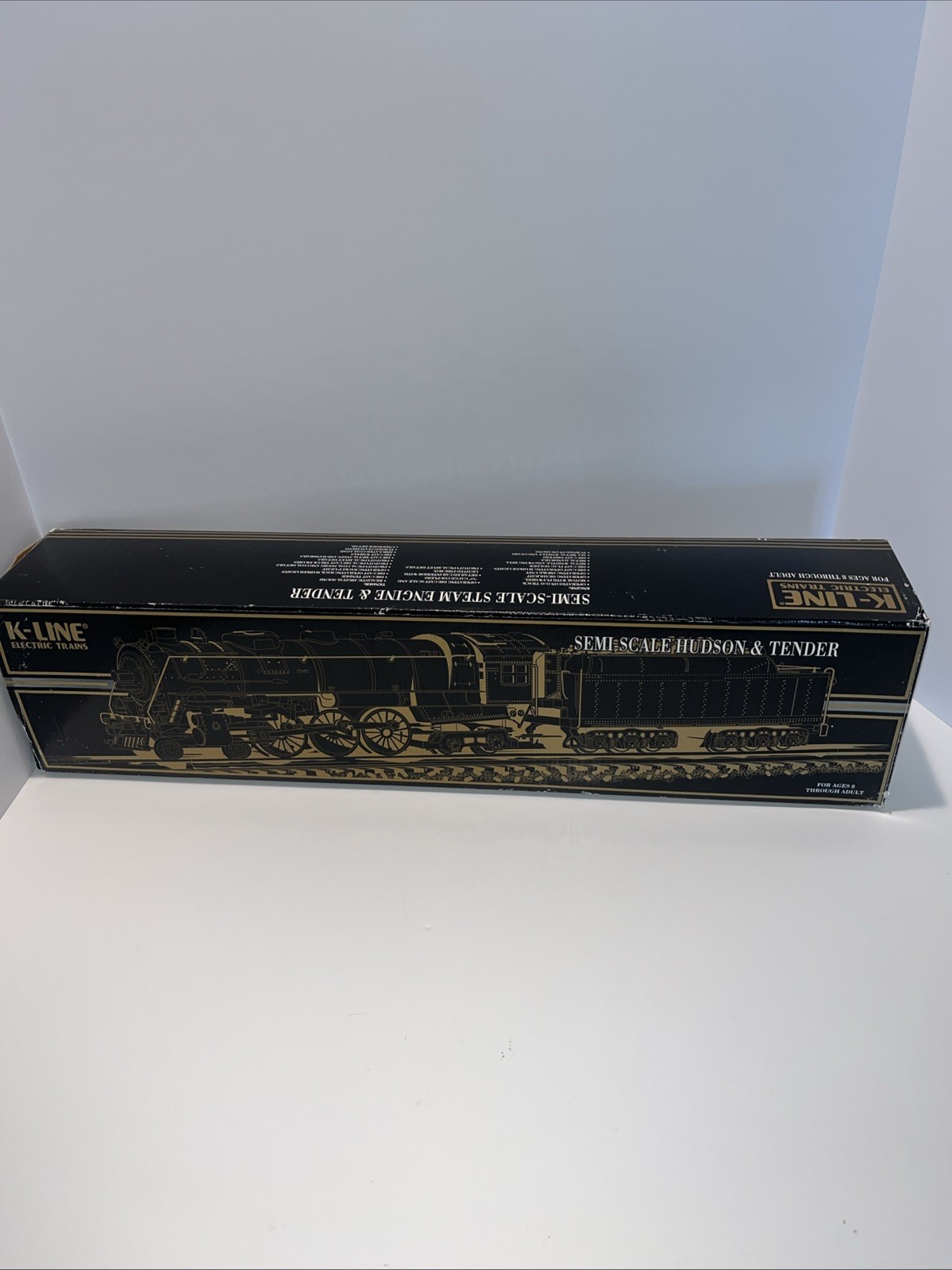 K-Line O Gauge B&A Hudson 4-6-4 Steam Engine Tender w/ RCal Sounds | Fast Ship