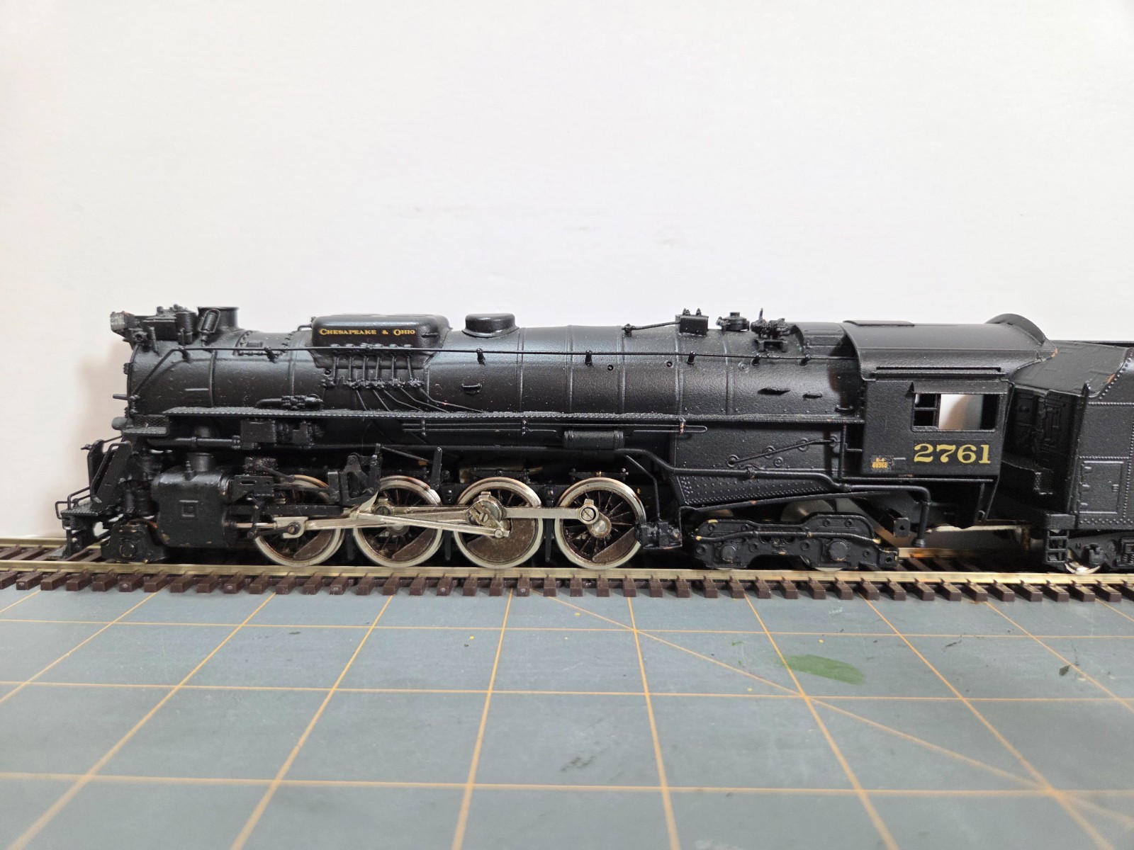Chesapeake & Ohio 2-8-4 – K-4 Class – Pacific Fast Mail – HO Brass Locomotive