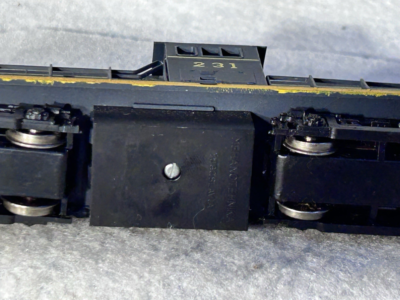 Cool MEHANO Santa Fe RR Alco C-415 HO (Ex Box)