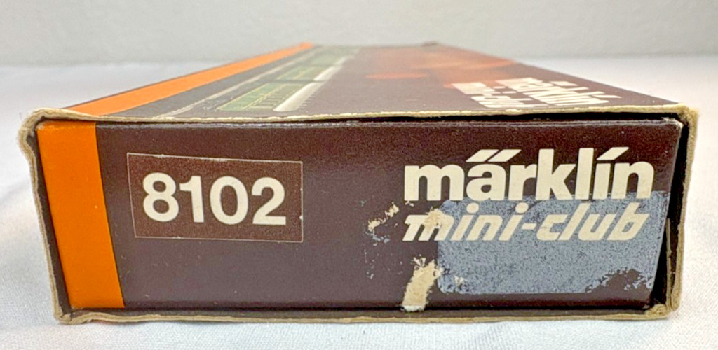 Z Scale Marklin Mini-Club 8102 K.Bay.Sts.B Bavarian S3/6 4-6-2 Loco & Passenger
