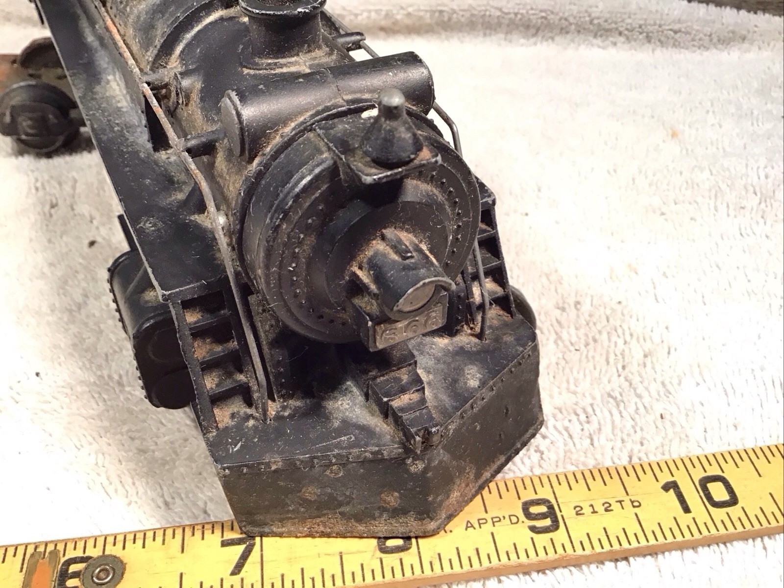 Vintage Marx 666 O Gauge Steam Locomotive 2-4-2 Untested