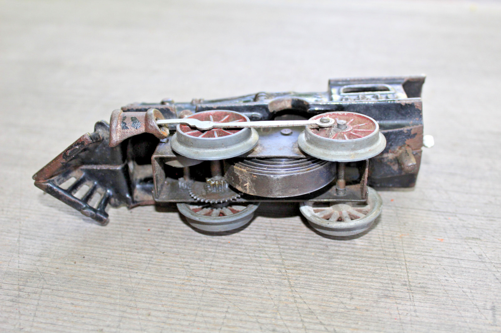 American Flyer Prewar O Gauge Cast Iron AF 10 Windup Locomotive b2