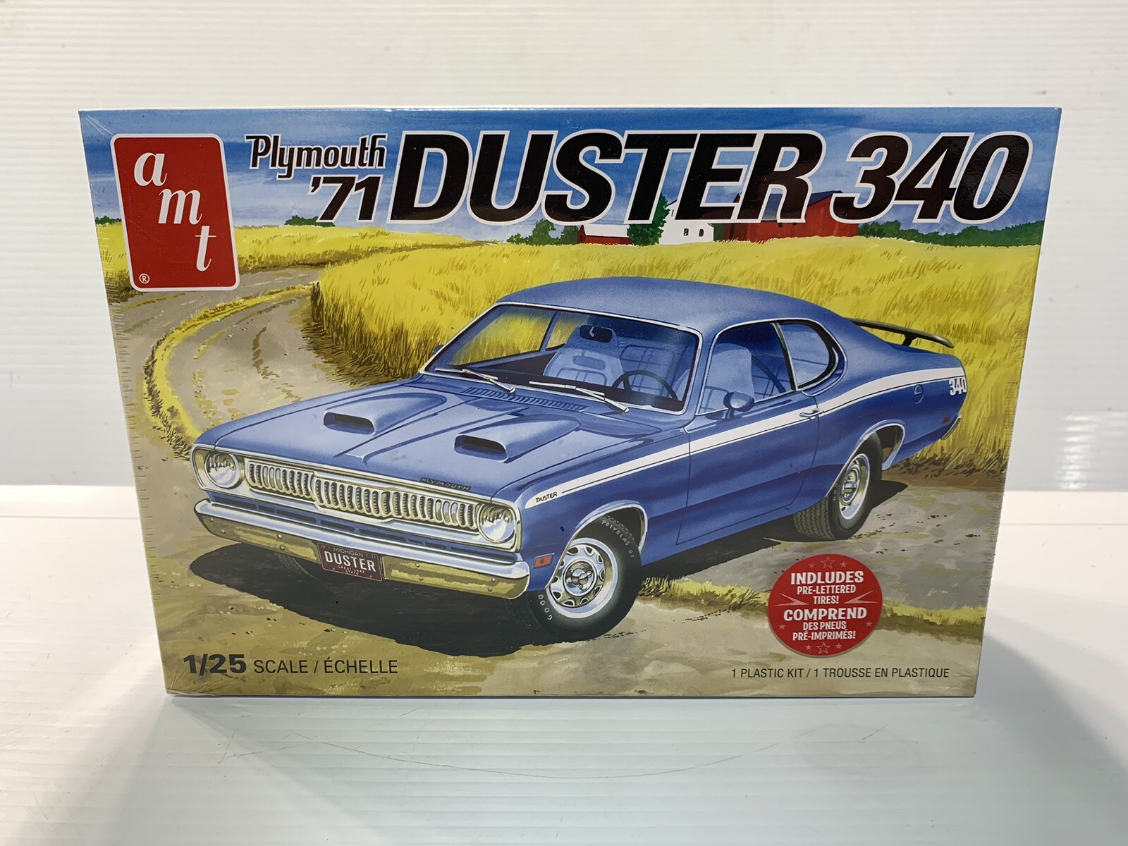 AMT 1/25 1971 Plymouth Duster 340 AMT1118 Plastics Car/Truck 1/24-1/25 New!