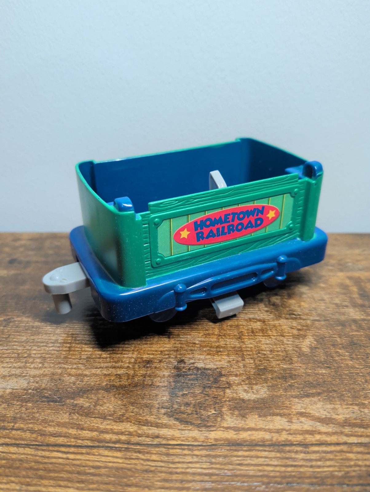 Vtg Fisher Price Mickey Hometown Railroad Disney Train With Lights And Sounds