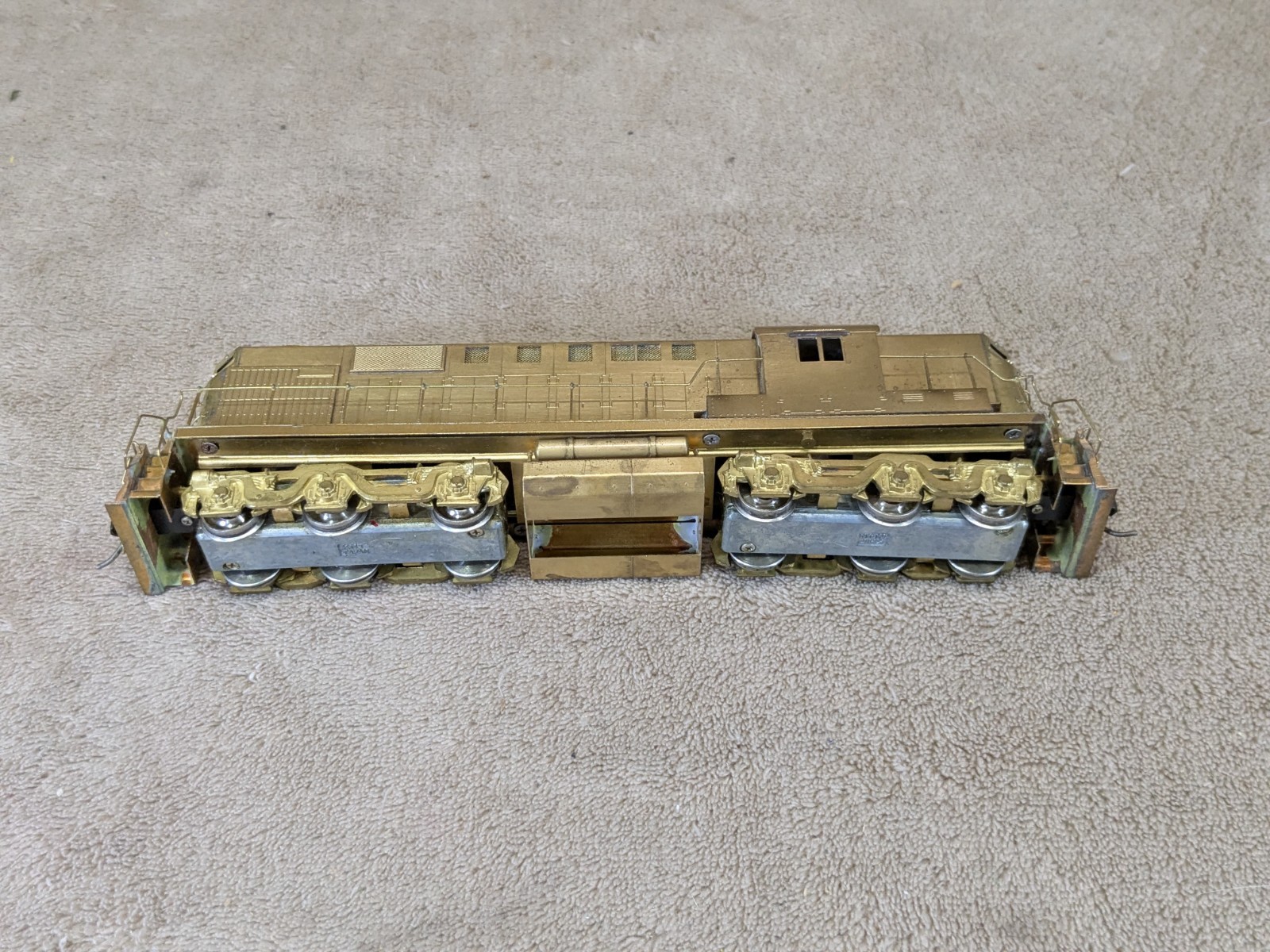 ALCO Models Brass DL-702 Diesel Locomotive HO Scale High Hood D-124