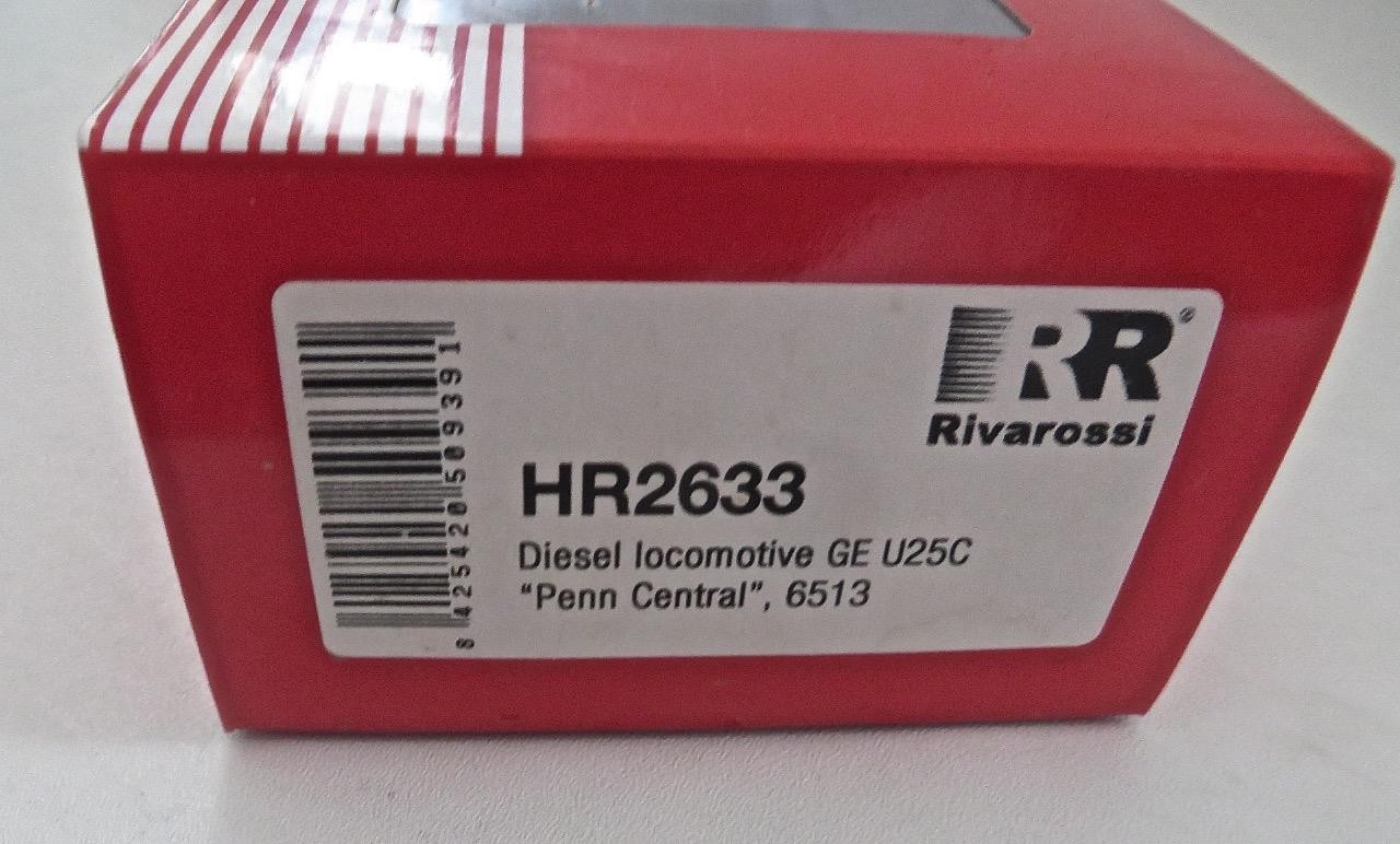 HO Rivarossi HR2633 Penn Central GE U23C Diesel CAB 6513 DCC Ready