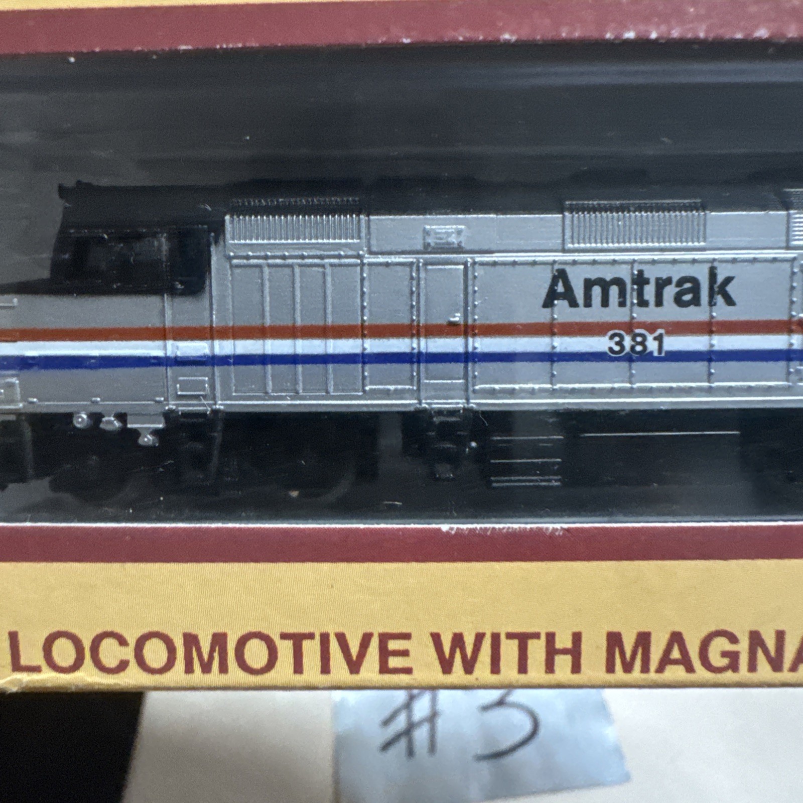 N Scale Amtrak N F40 Locomotive Life Like Trains 7641 Loco AMT All Wheel Drive