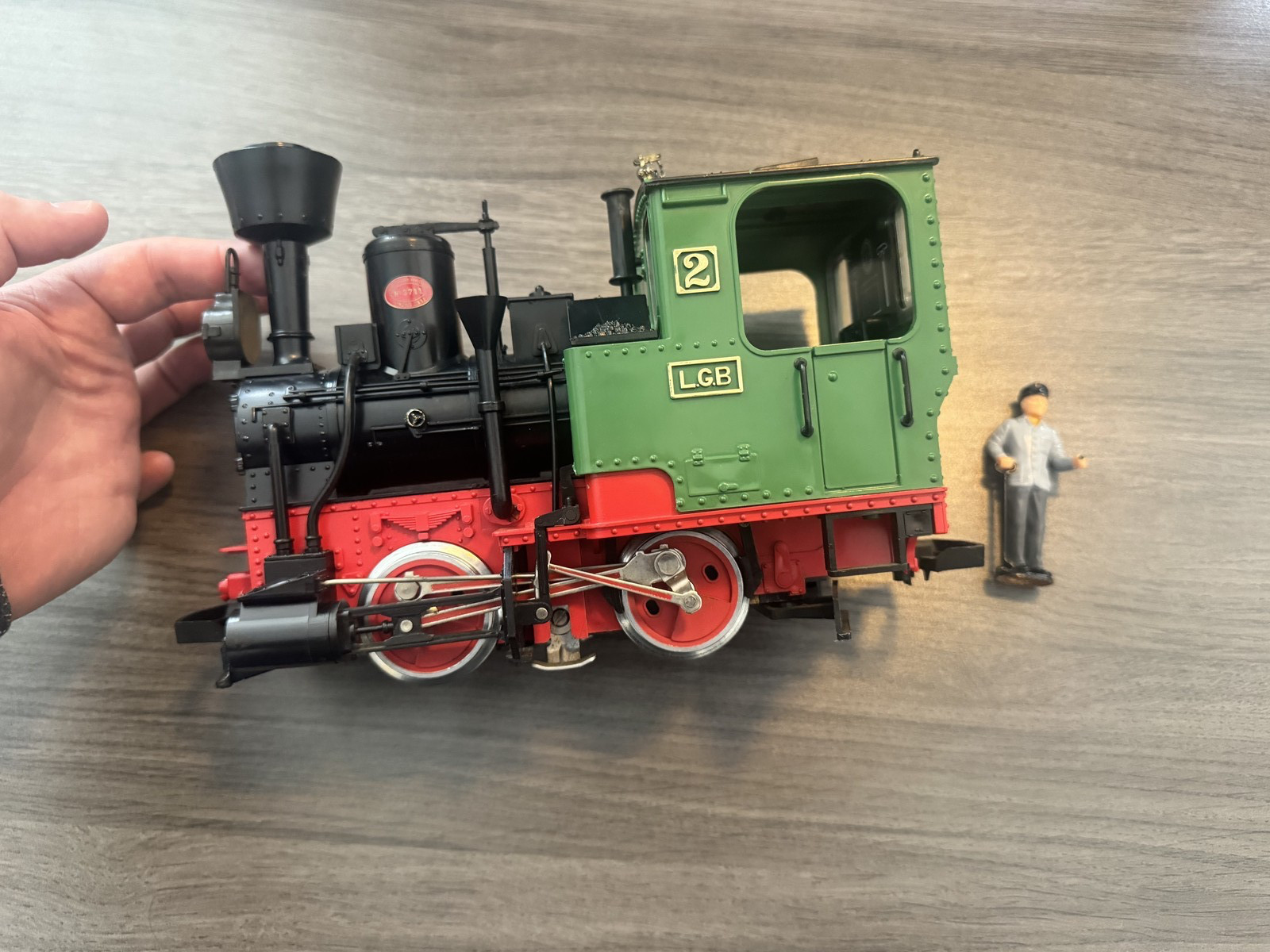 1983 Vintage LGB Lehmann Bahn G Scale 2020 Locomotive Engine 2774 #2 W. Germany