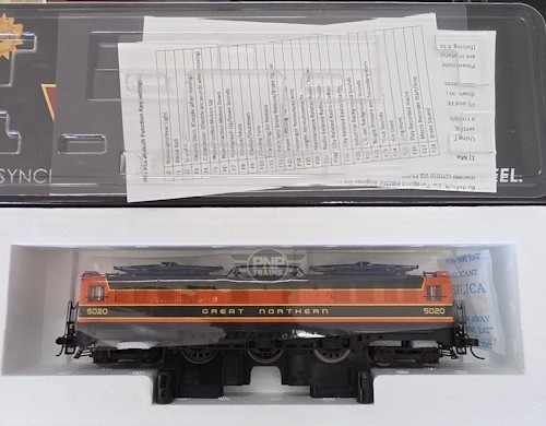Broadway Paragon3 5941 P5a Great Northern Rd# 5020 DCC & Sound HO Scale