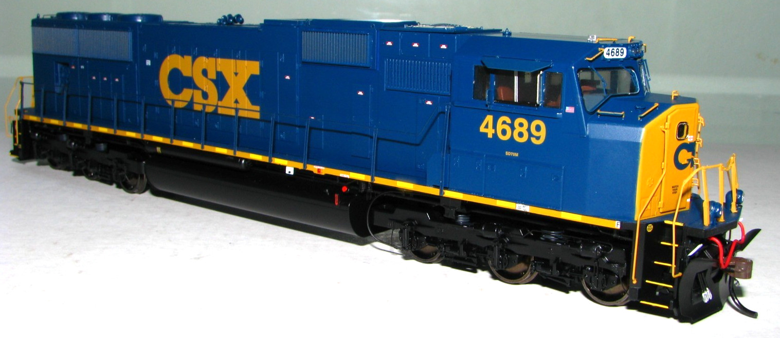 HO SCALE ATHEARN GENESIS ATHG70665 CSX SD70M ROAD# 4689 DCC&SOUND