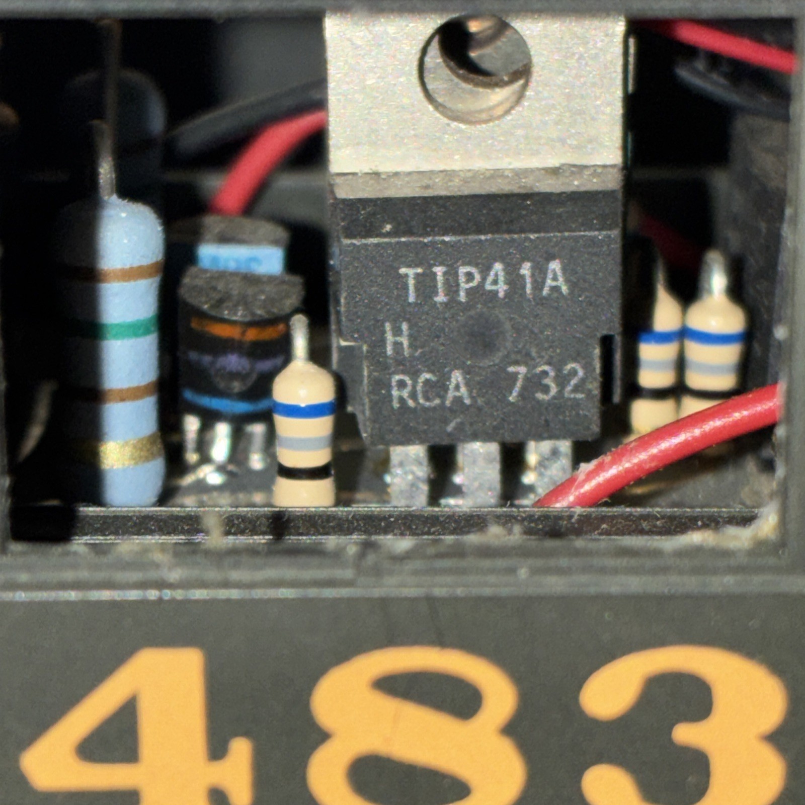 Alco RS-1, 1600 HP Train locomotive 483. Plastic Body Not Marked Alco