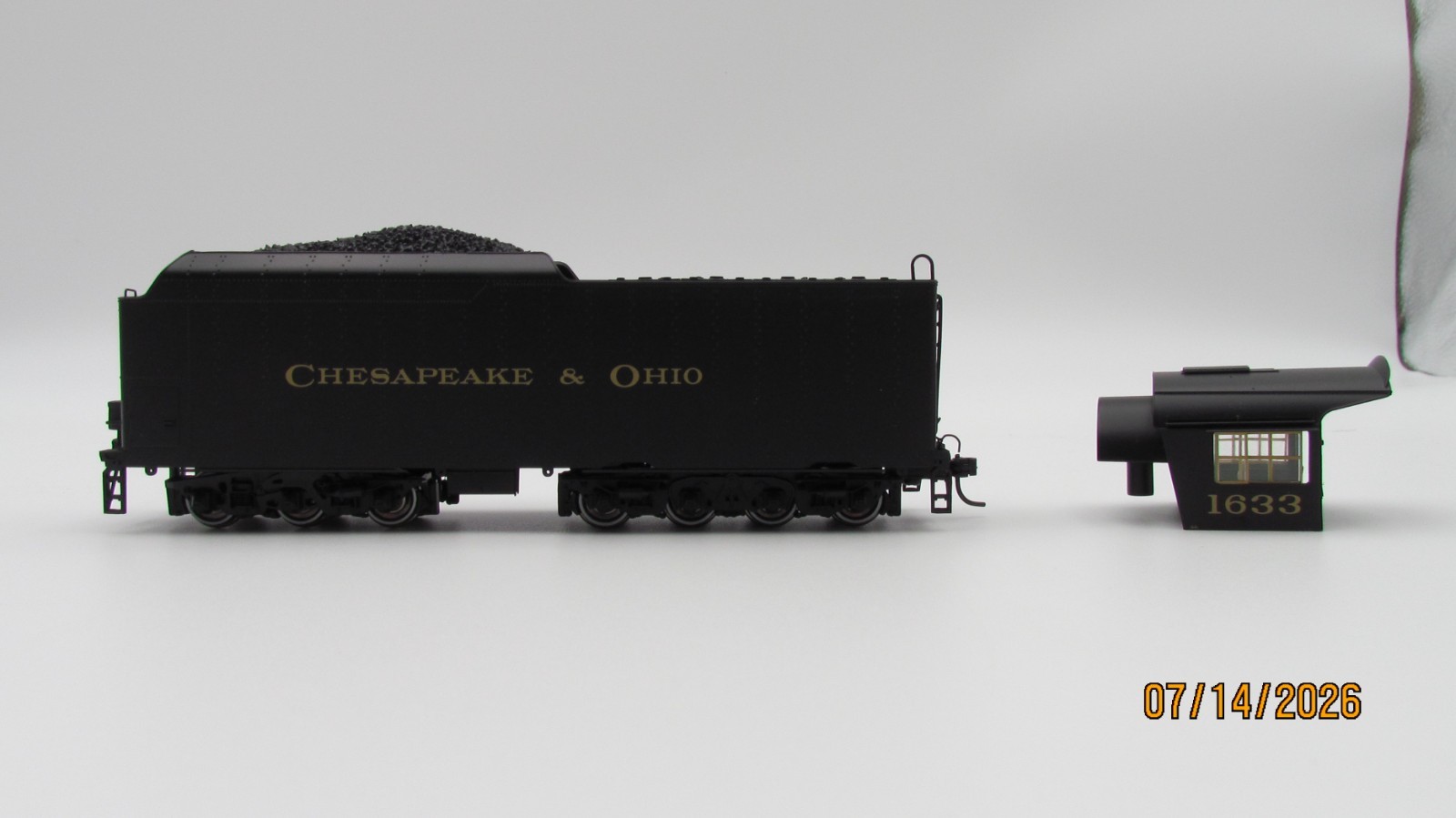 Rivarossi HO #R5454 2-6-6-6 Allegheny Chesapeake & Ohio #1633 NIB