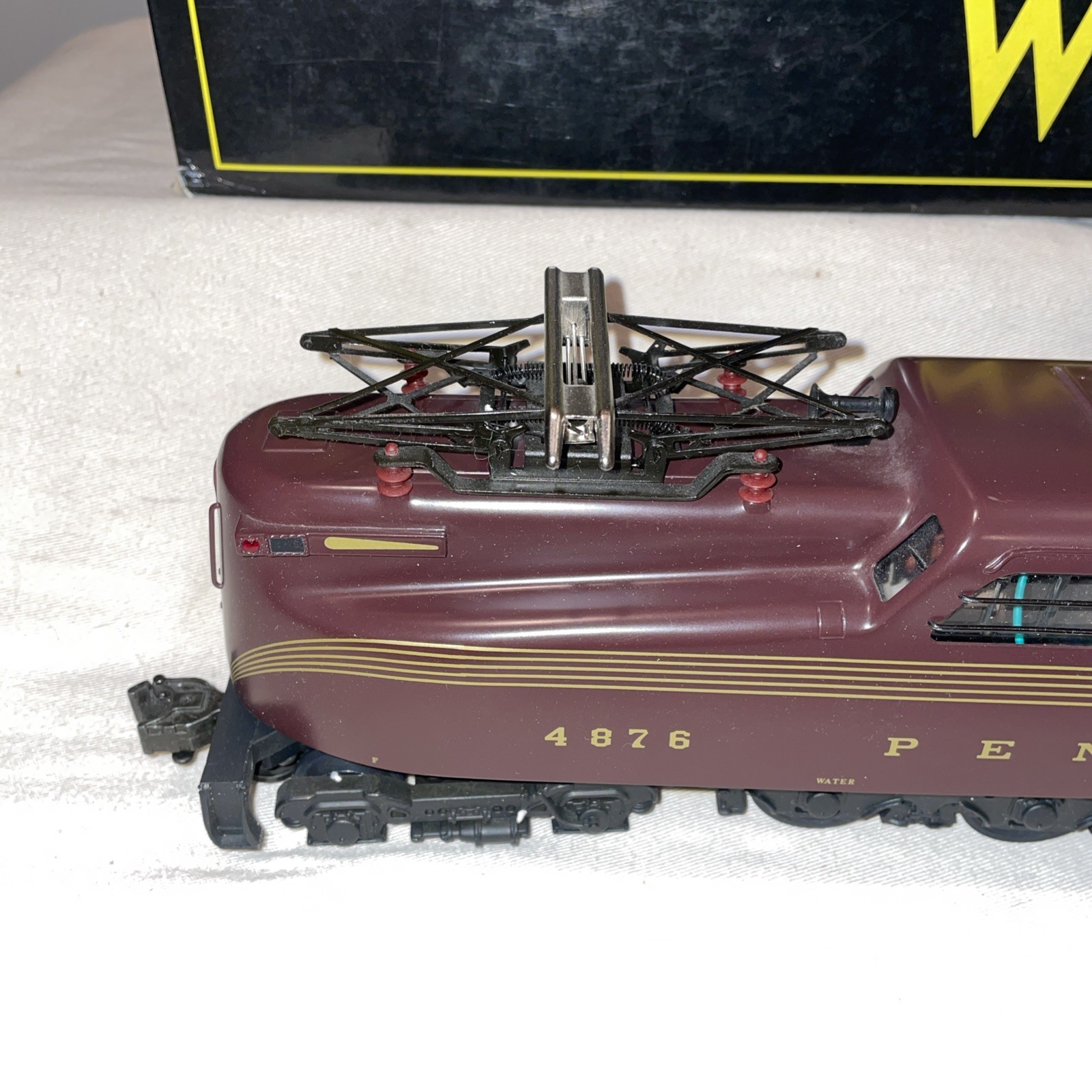 Weaver Pennsylvania RR BRASS GG-1 Tuscan Red 5-Stripe Electric Locomotive