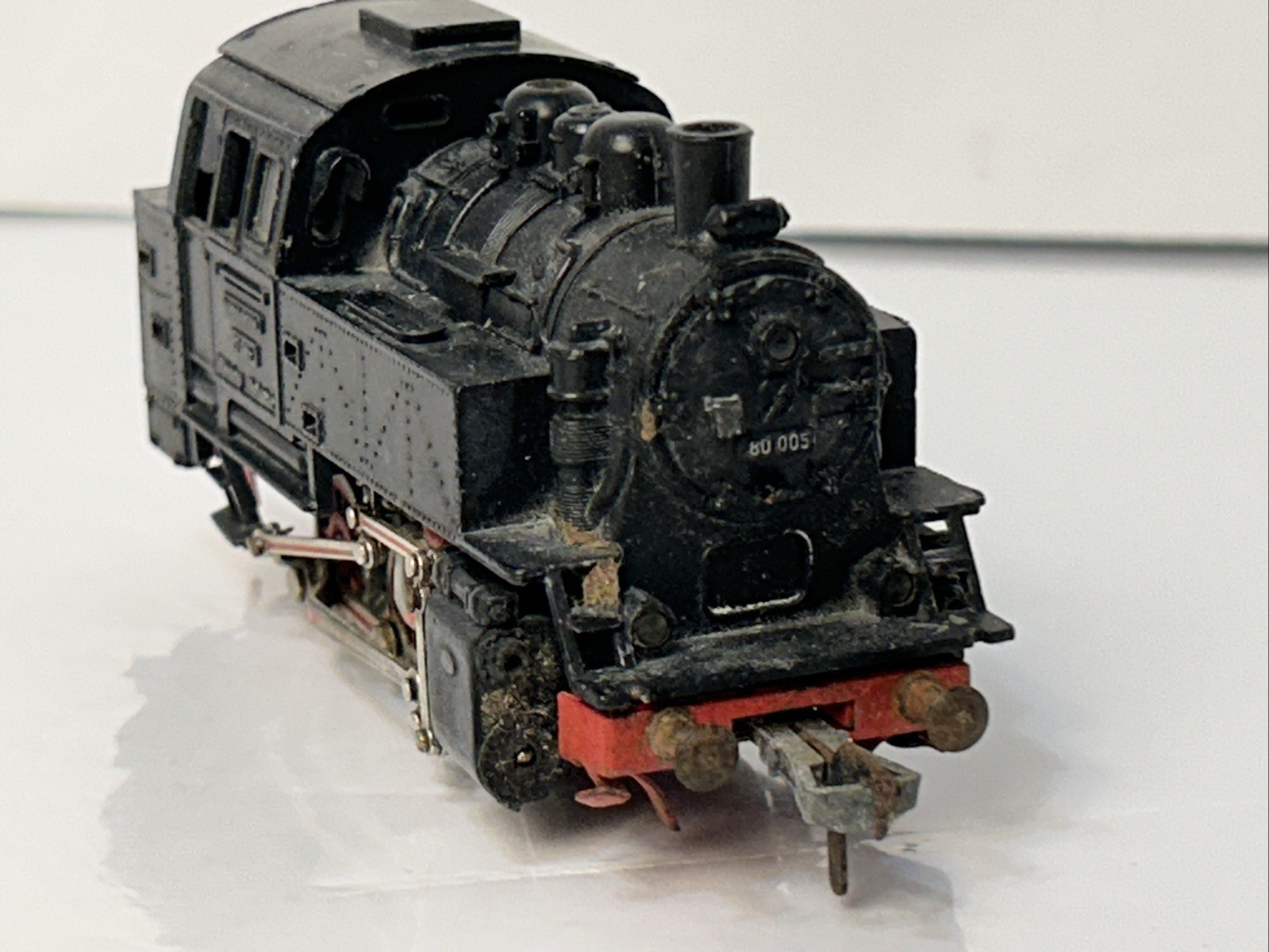 Fleischmann West Germany HO Steam Locomotive #80-005 BO Nernberg Bw Anshaecs??