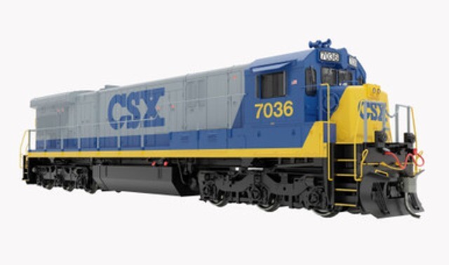 Rapido ~ HO Scale ~ CSX ~ C30-7 #7036 ~ DC Version ~ 042014