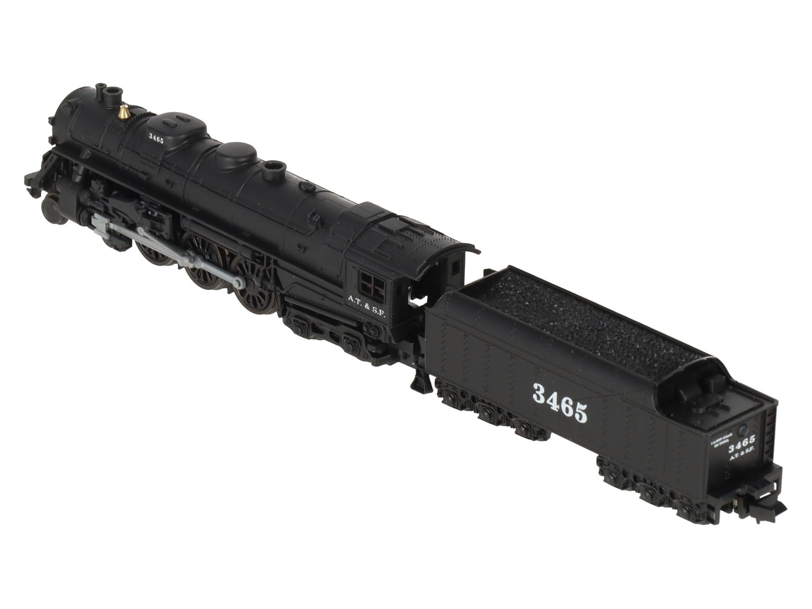 Con-Cor 001-003002 N Scale Santa Fe J3a 4-6-4 Steam Locomotive and Tender #3465