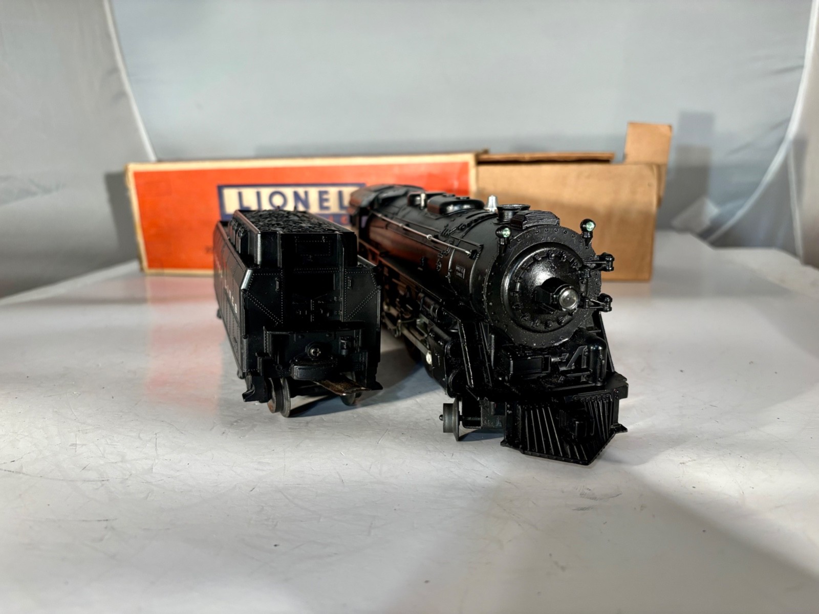 Lionel #2055 4-6-4 Loco w/ #6026W Whistle Tender, Ex+, 1 OB & Insert, 1953-55