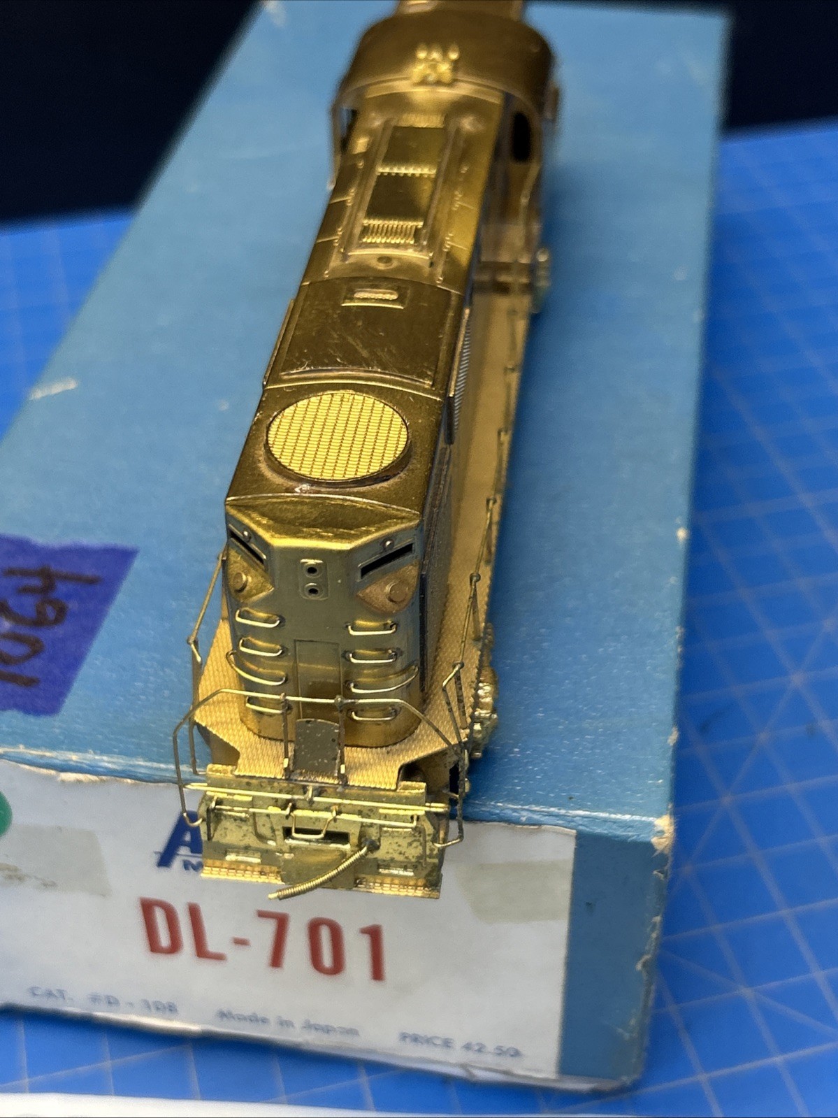 ALCO HO Scale Powered Brass RS-11 High Hood Diesel Engine DL-701