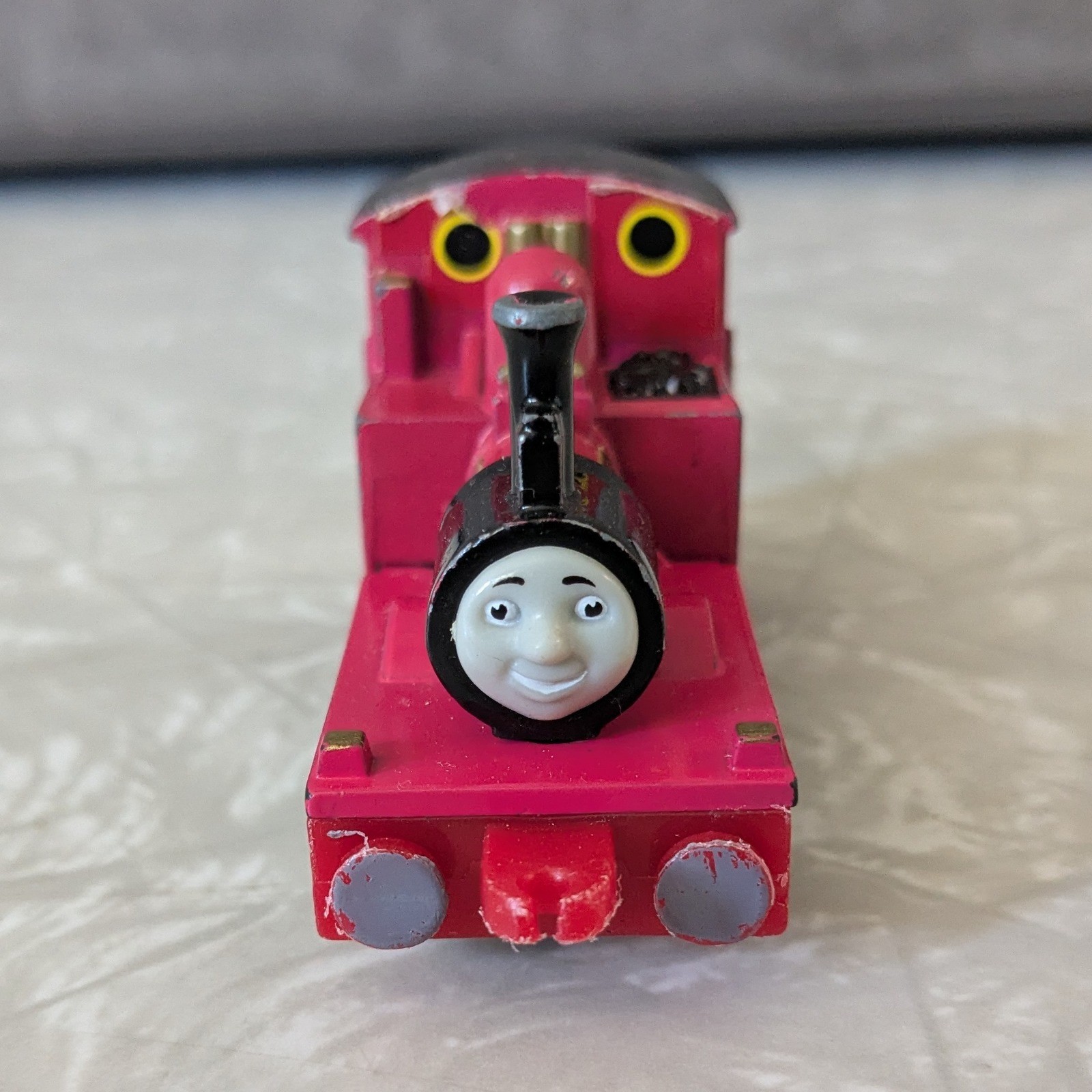ERTL Thomas & Friends Rheneas Diecast Metal Train Engine Red No 2 Vintage 1996