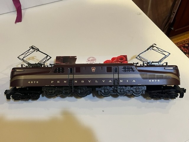 MTH Pennsylvania MT-5501LP Tuscan Red GG1 4-6-6-4 Electric #4876 w/PS2 upgrade