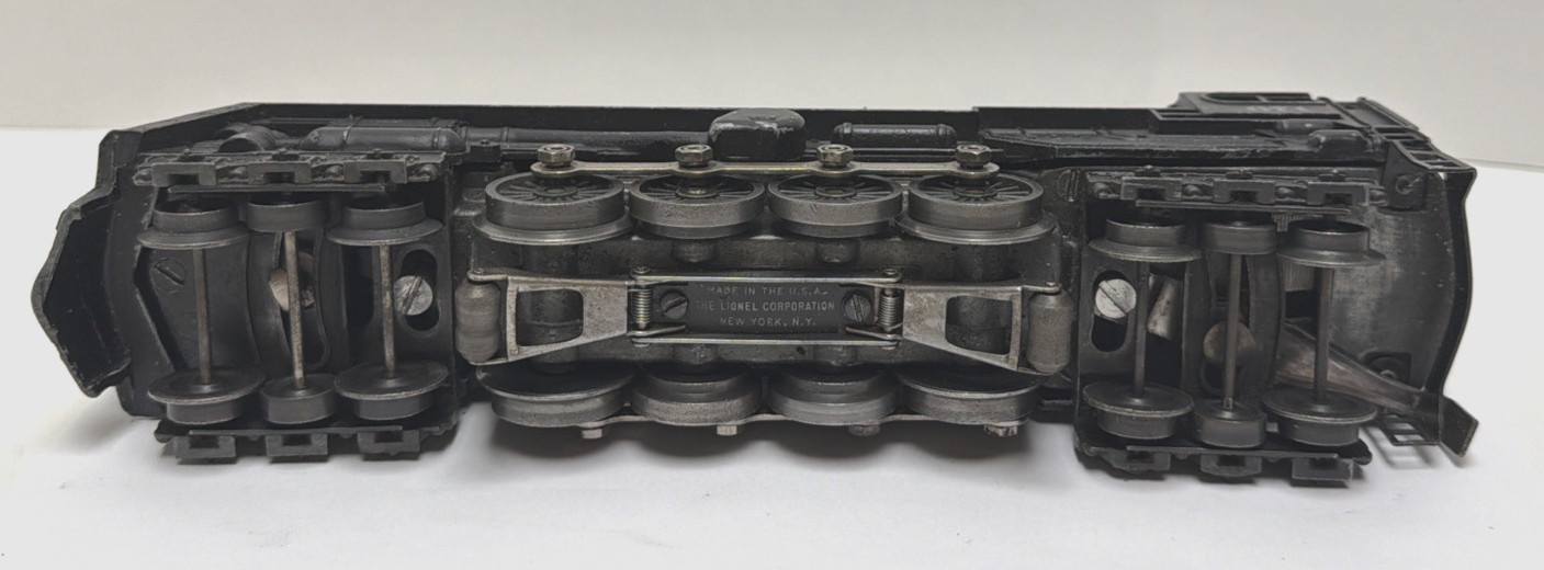 LIONEL POSTWAR O-GAUGE #671 TURBINE LOCOMOTIVE -TESTED ALL WORK GREAT-SEE PHOTOS