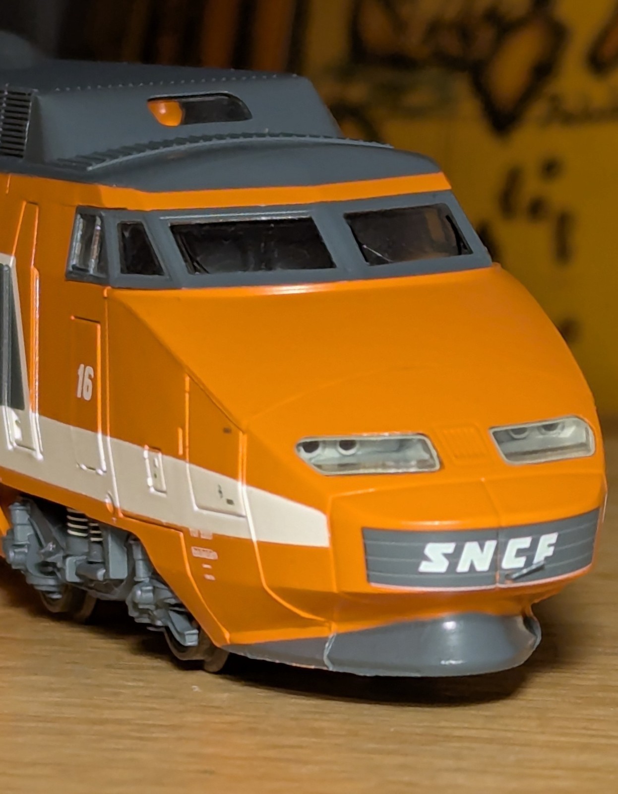 JOUEF TGV RECORD DU MONDE WORLD SPEED RECORD SPECIAL 4 PIECE SET HO HJ2412 SNCF