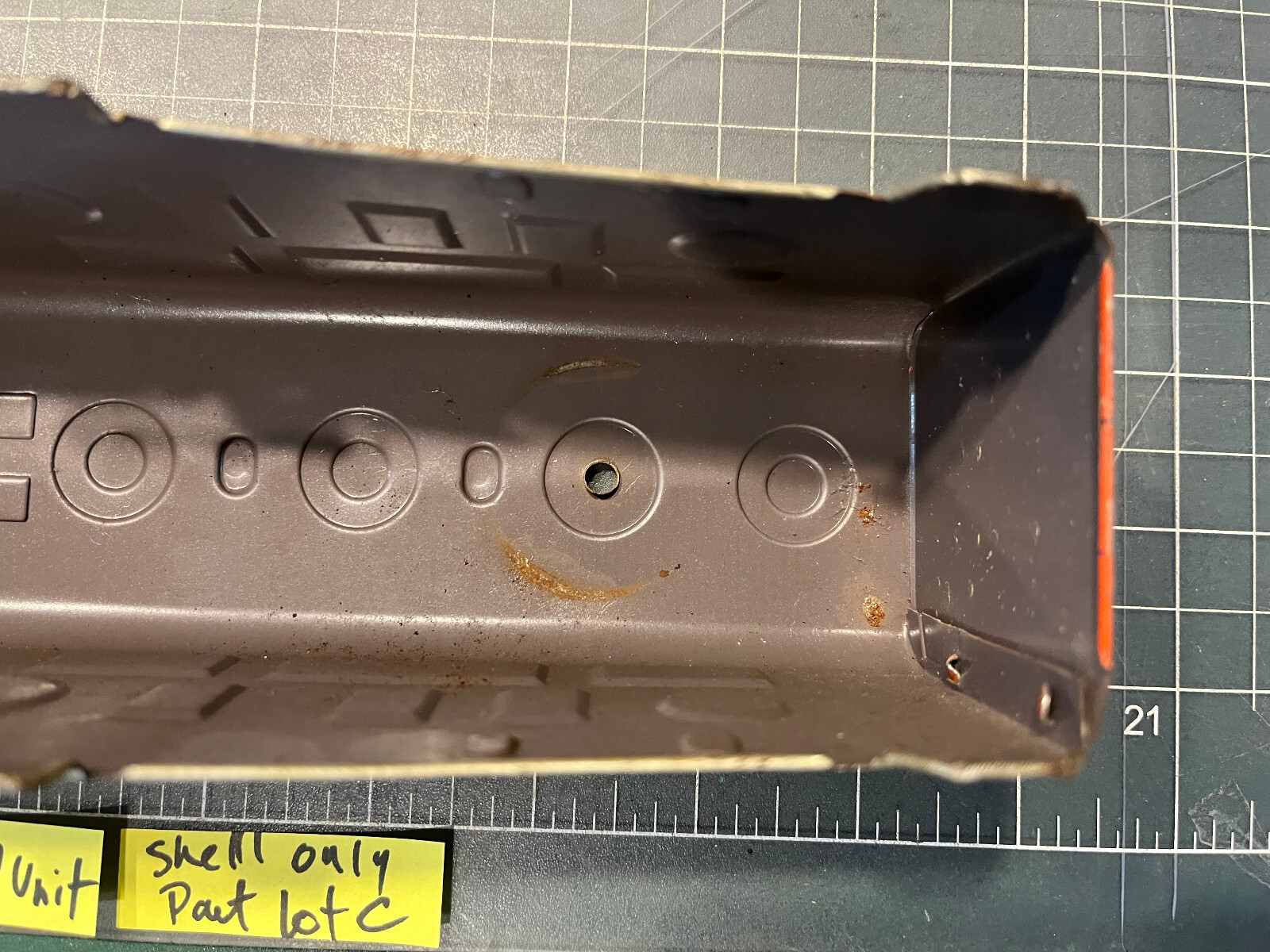 Marx Train SP 6000 POWERED Diesel Locomotive Engine METAL SHELL ONLY PART LOT C