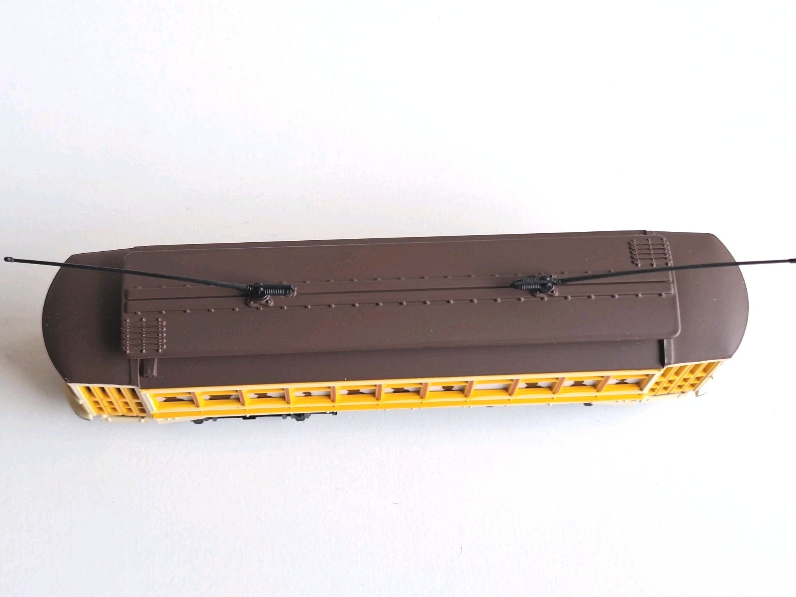 Bachmann 61048 Brill Trolley. New Old Stock. Mint Cond. 2 Rail DC.Boxed.HO Scale