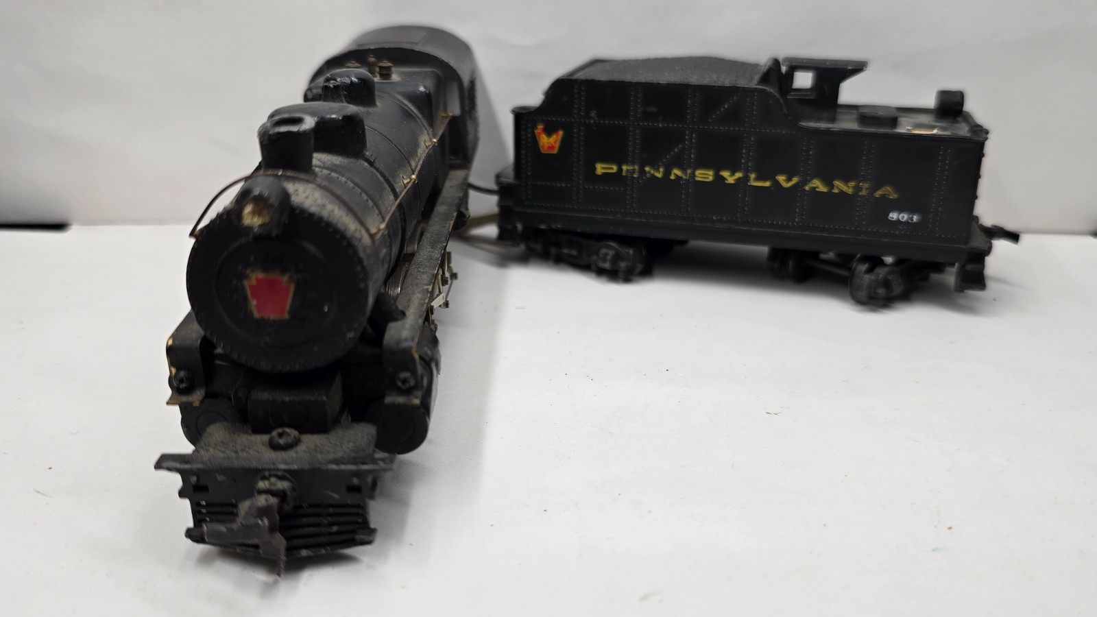 Vintage Fleischmann Pennsylvania HO Steam Locomotive Train #68 Tender W. Germany