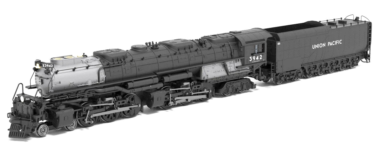 Broadway Limited N Scale ~ Challenger 4-6-6-4 ~ DC ~ Union Pacific #3942 ~ 8650