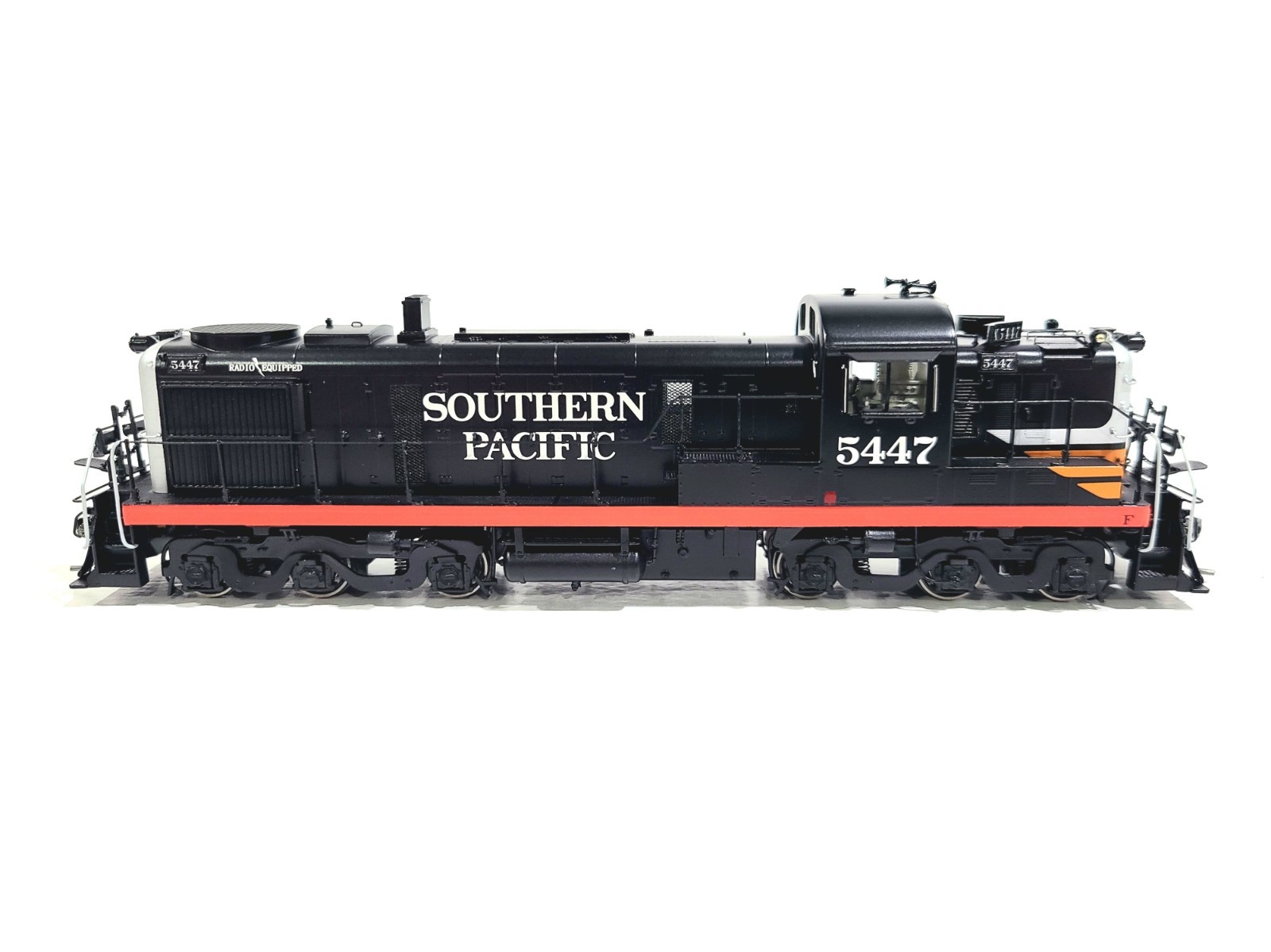 Division Point SP RSD-5 Southern Pacific Black Widow #5447 HO Brass #DP-8777