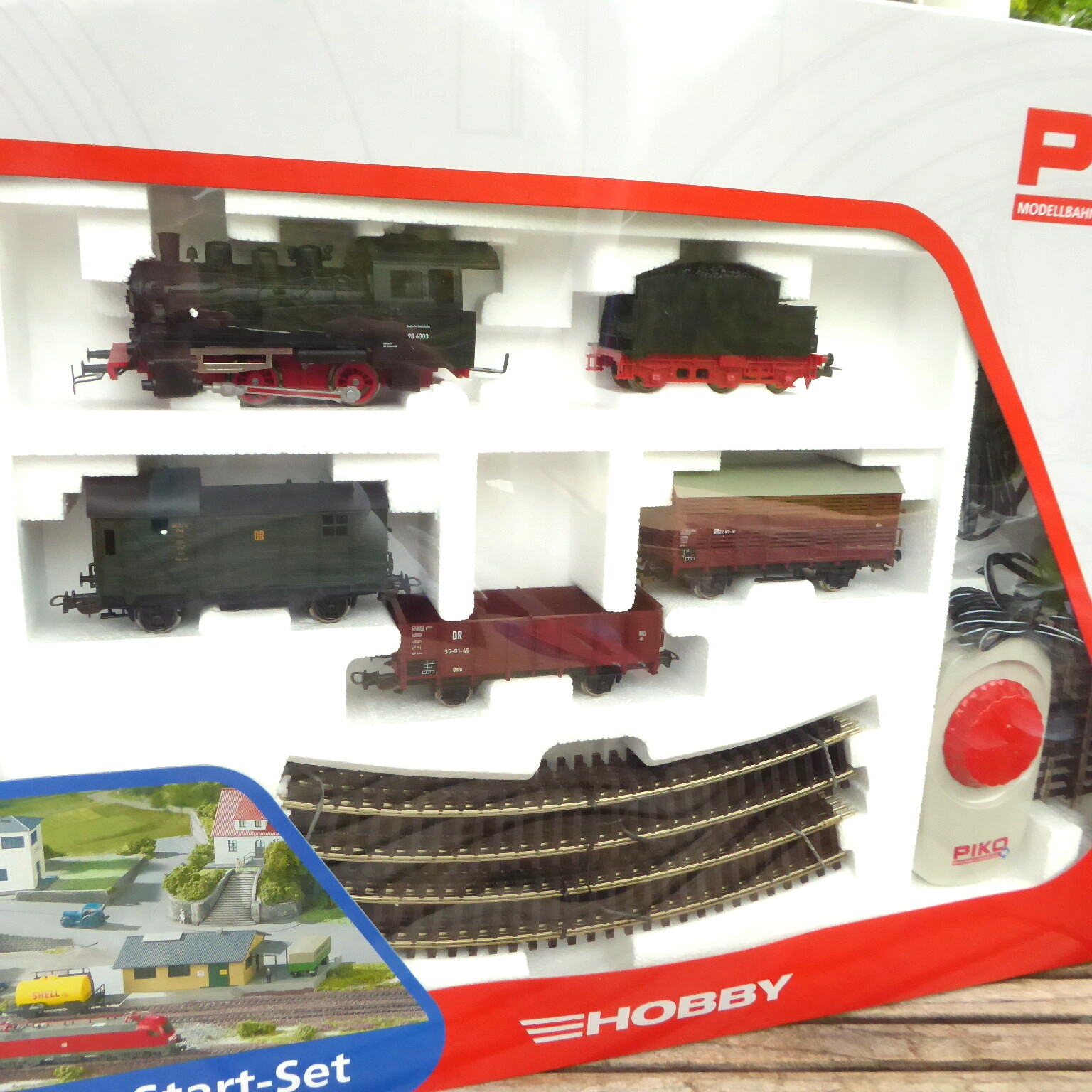 Piko 71915 H0 Startset Freight With Steam Locomotive Br 98 the Dr Epoch 3 Nip