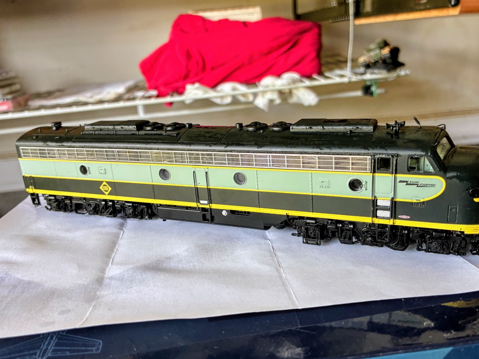 Rapido E8 Erie railroad #820