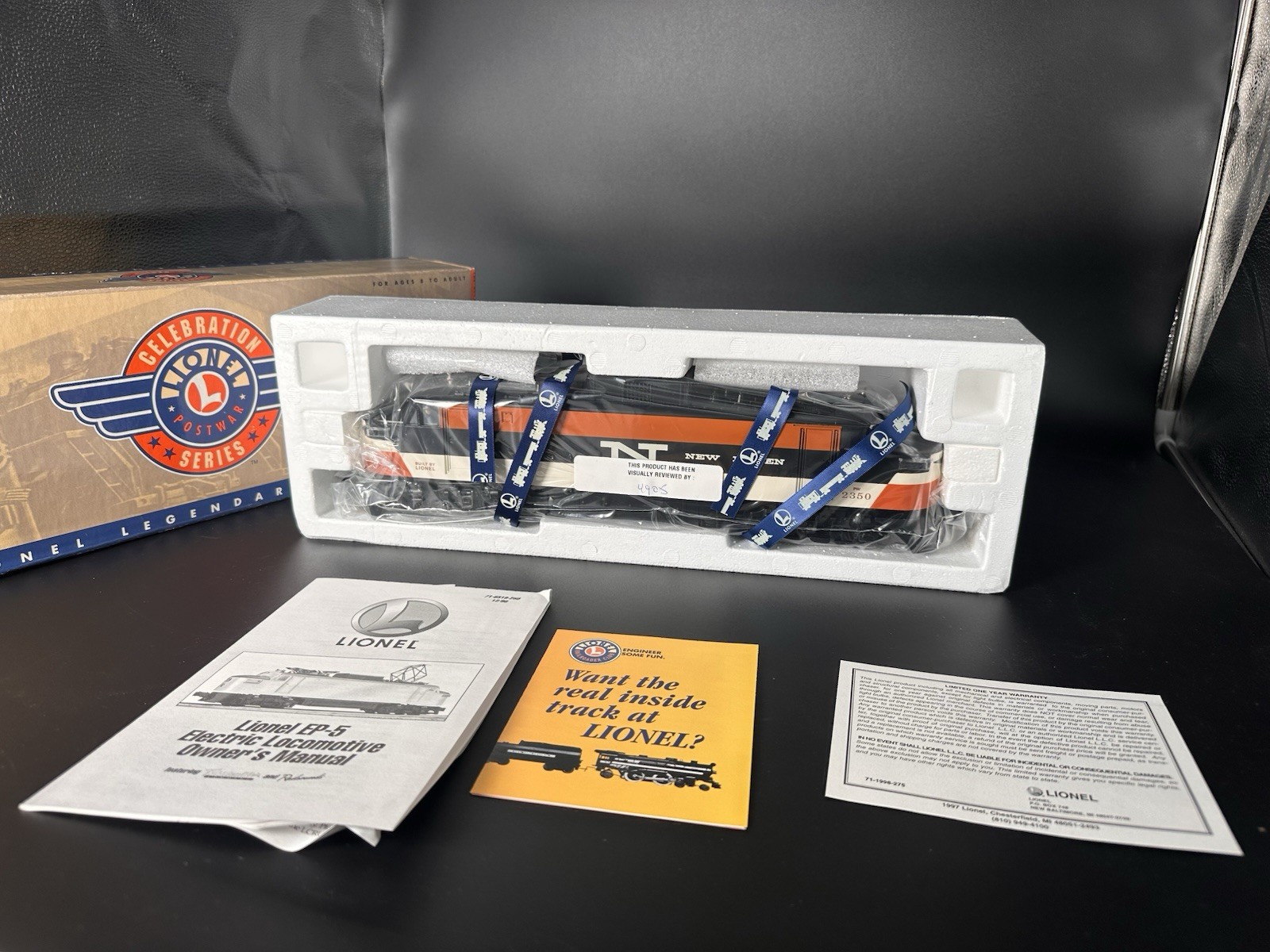 Lionel 6-18319 O Gauge Celebration Series New Haven EP-5