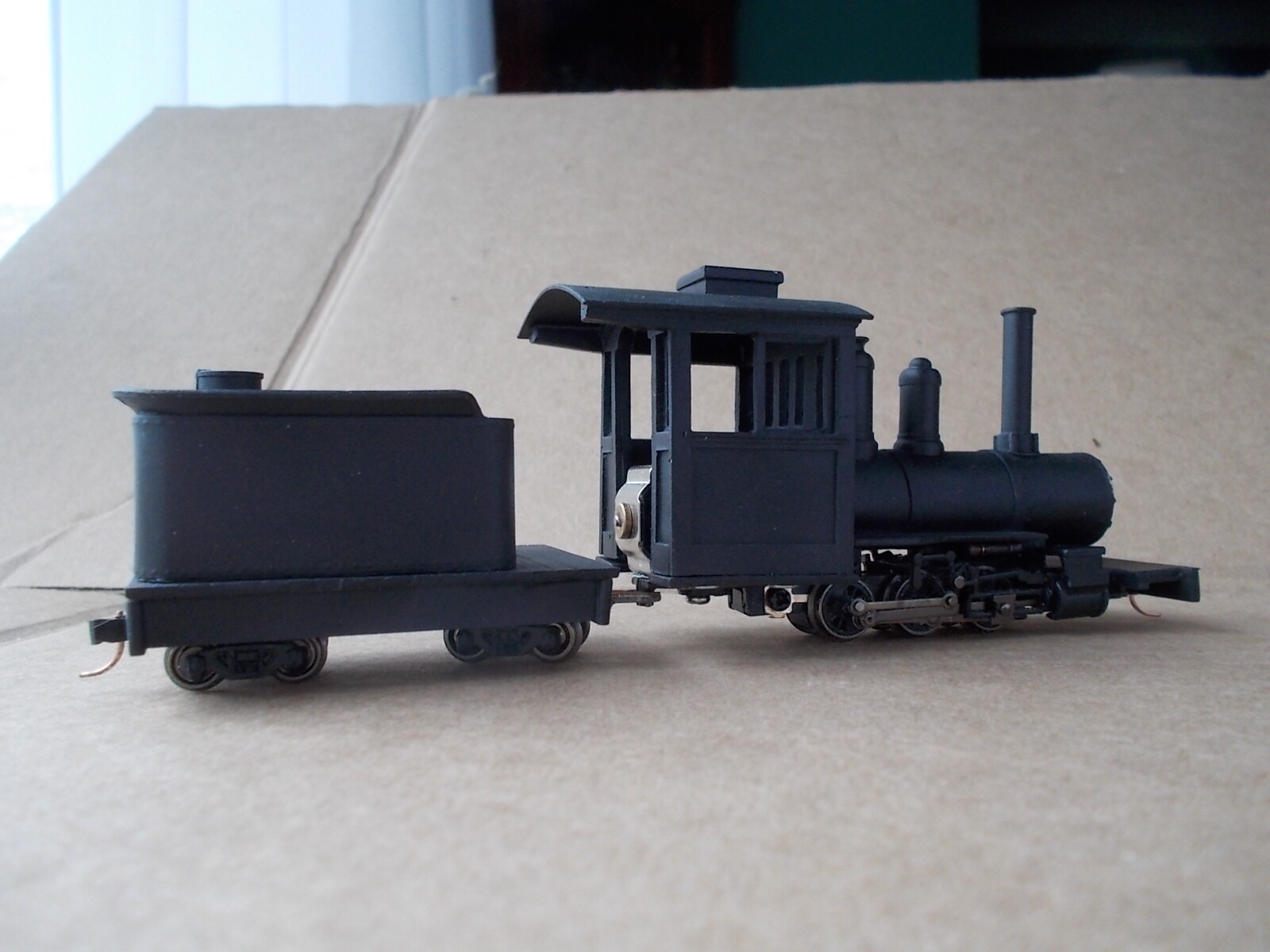 On18 0-6-0 Baldwin with Tender Conversion Kit by Railway Recollections Not On30