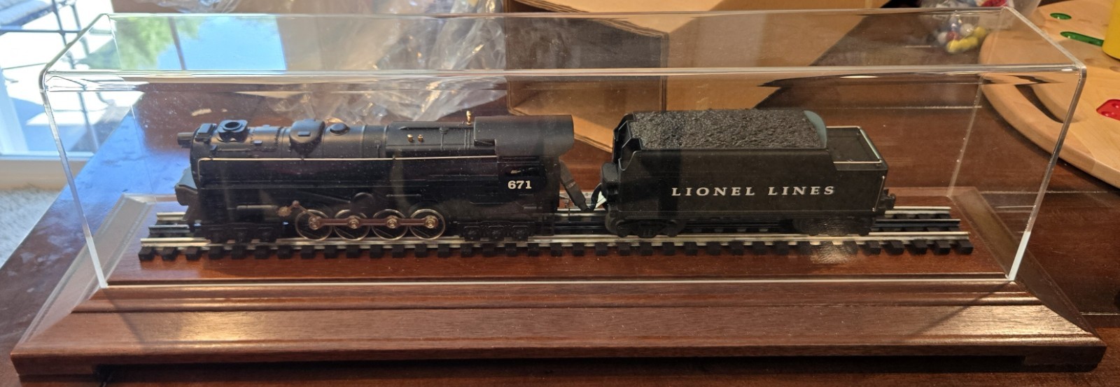 Century Club S‑2 Turbine #671, die‑cast, RailSounds, Command Control.