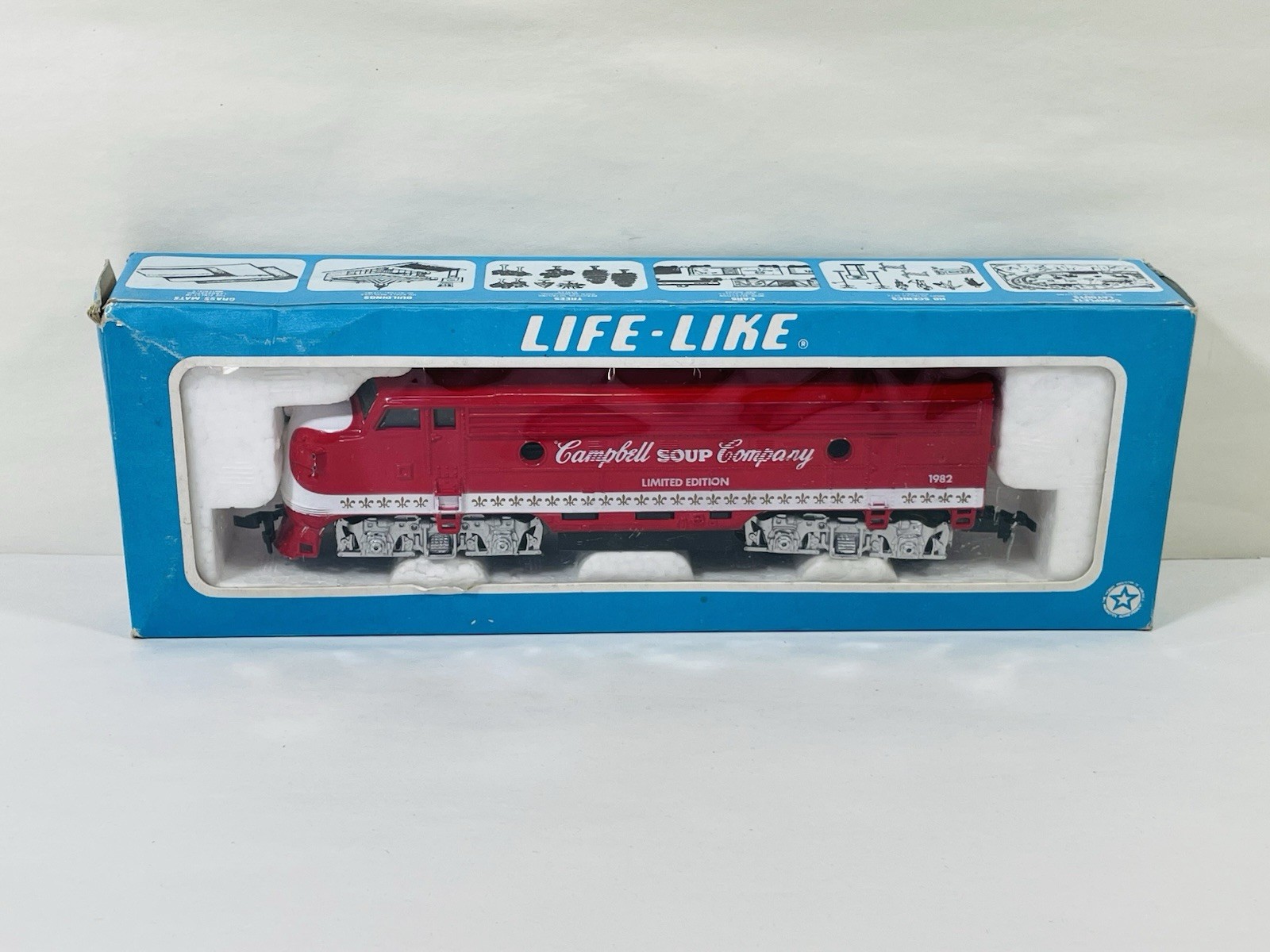 Campbell’s Soup Limited Edition Life-Like HO Scale Locomotive Train