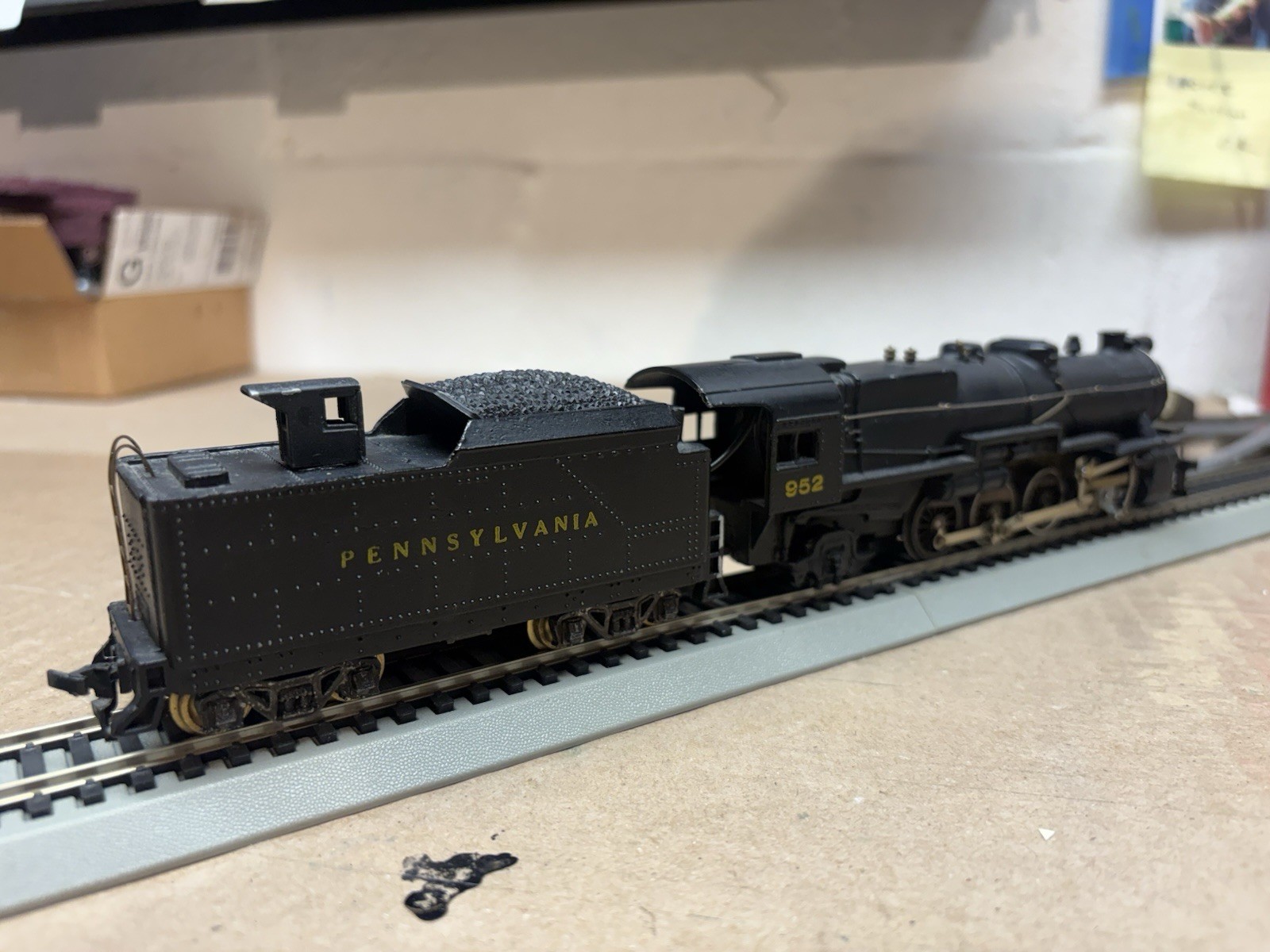 Penn Line PRR L1 2-8-2 Mikado Steam Locomotive