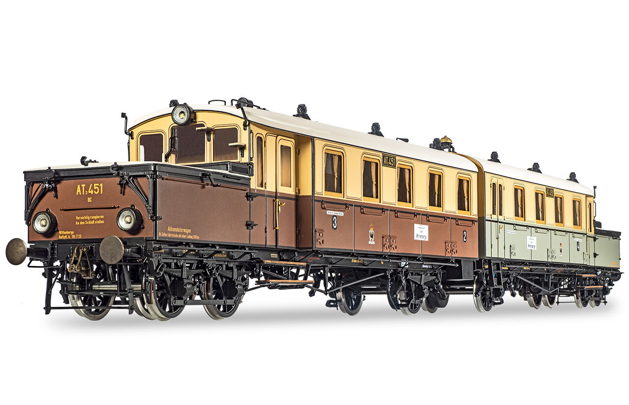 Dingler Gauge 1 Wittfeld Accumulator Railcar Various Variants ESU New