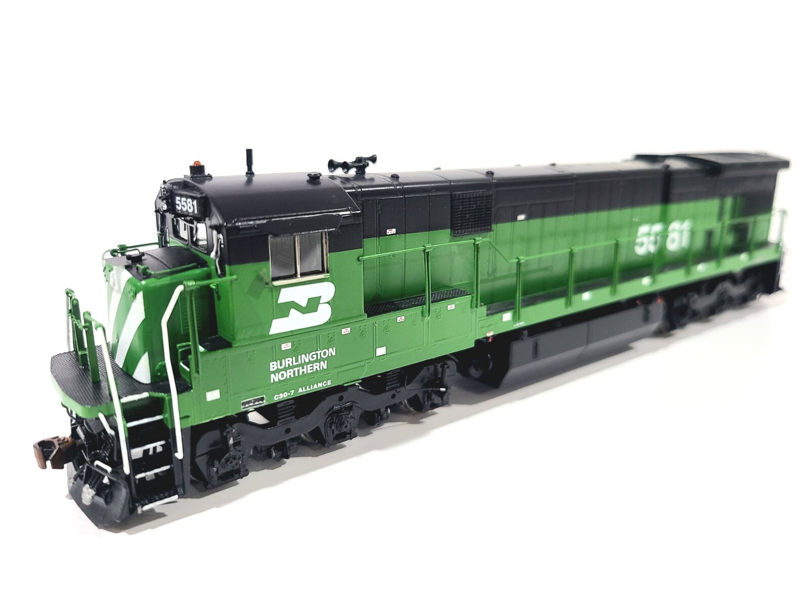 Overland OMI BN GE C30-7 Burlington Northern #5581 HO Brass Model #5725 CP