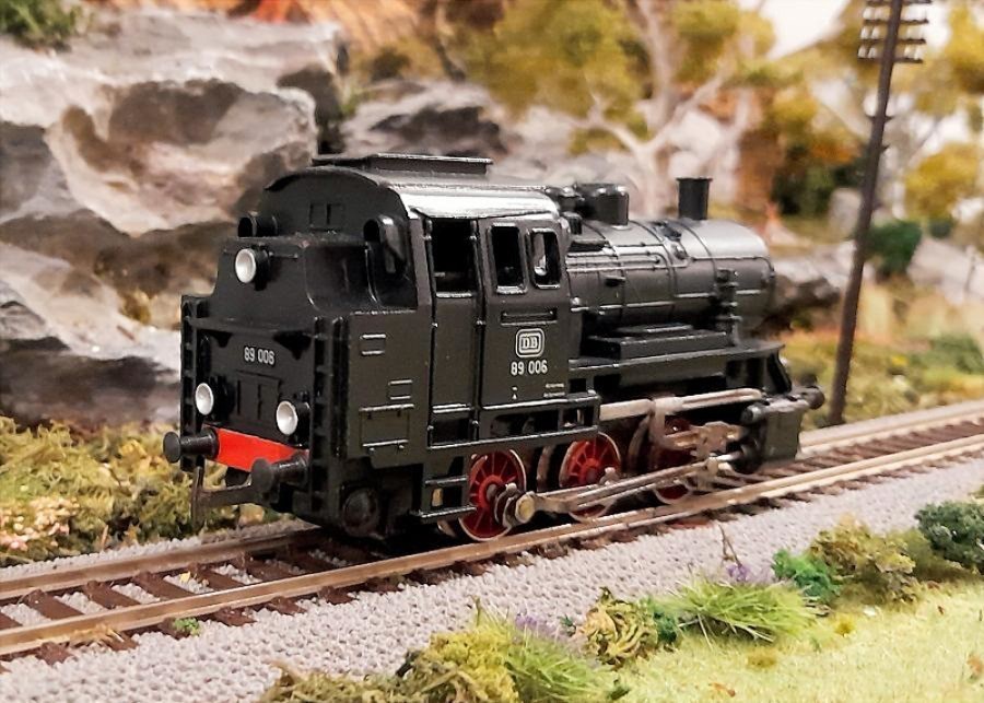 * 1/87 HO * Marklin * DB 0-6-0 Steam Locomotive No. 89 006 * Germany * 3000 *
