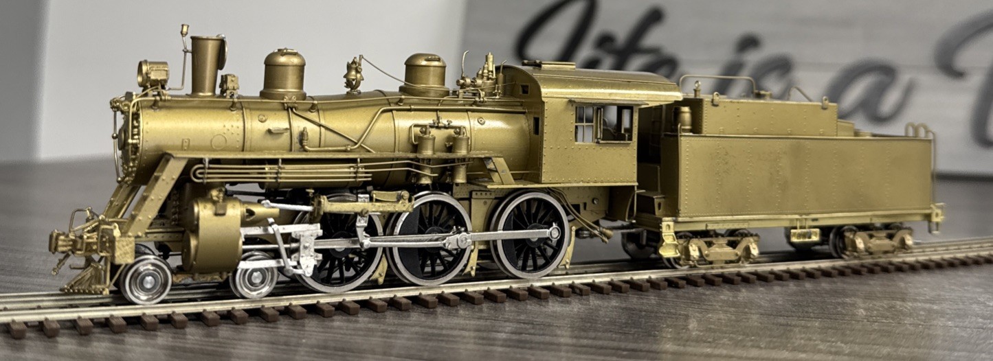 Pacific Fast Mail HO Brass Ten Wheeler Louisiana & Arkansas 4-6-0 Unpainted/LNIB