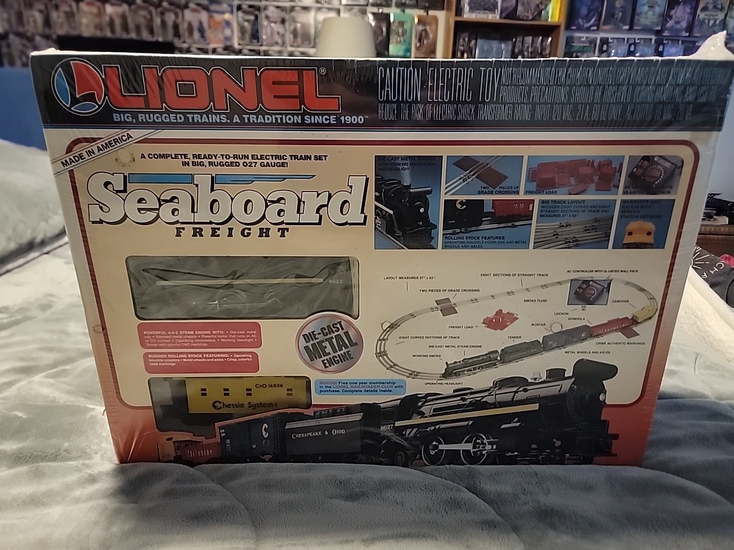 Lionel Seaboard Freight 1994 Die Cast Metal Engine Train 6-11746