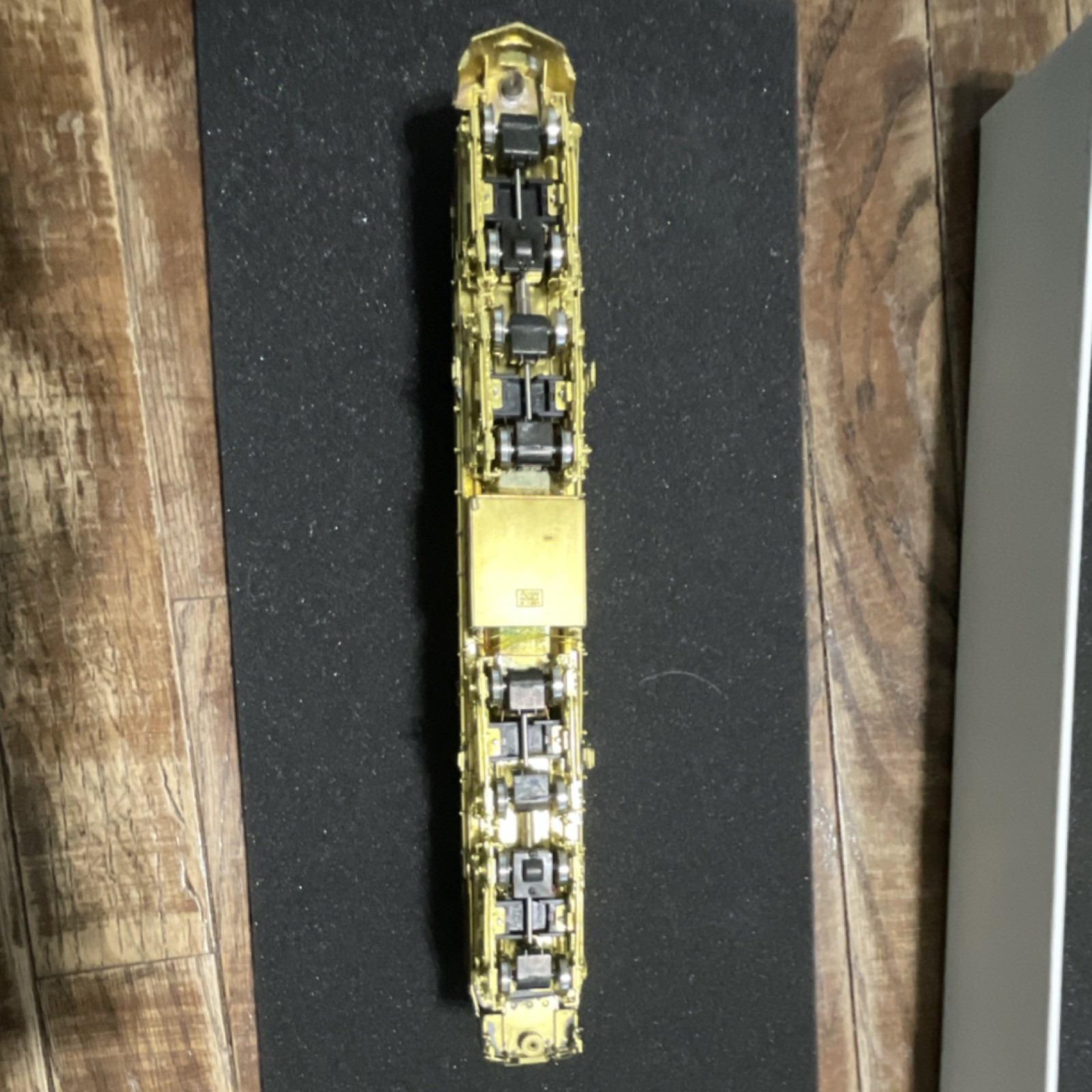 overland models union pacific veranda turbine ho brass locomotive with tender