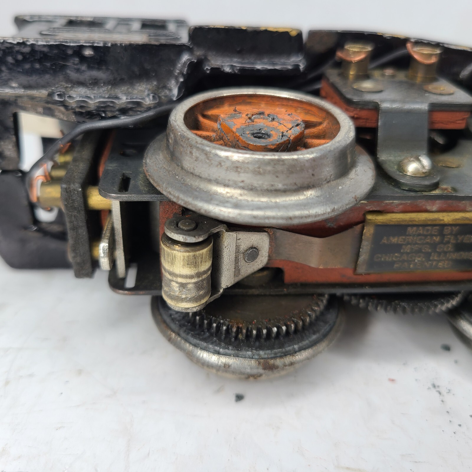 American Flyer # 3197 Steam Locomotive Pre-war Cast Iron Rare Part/Repair/Rest