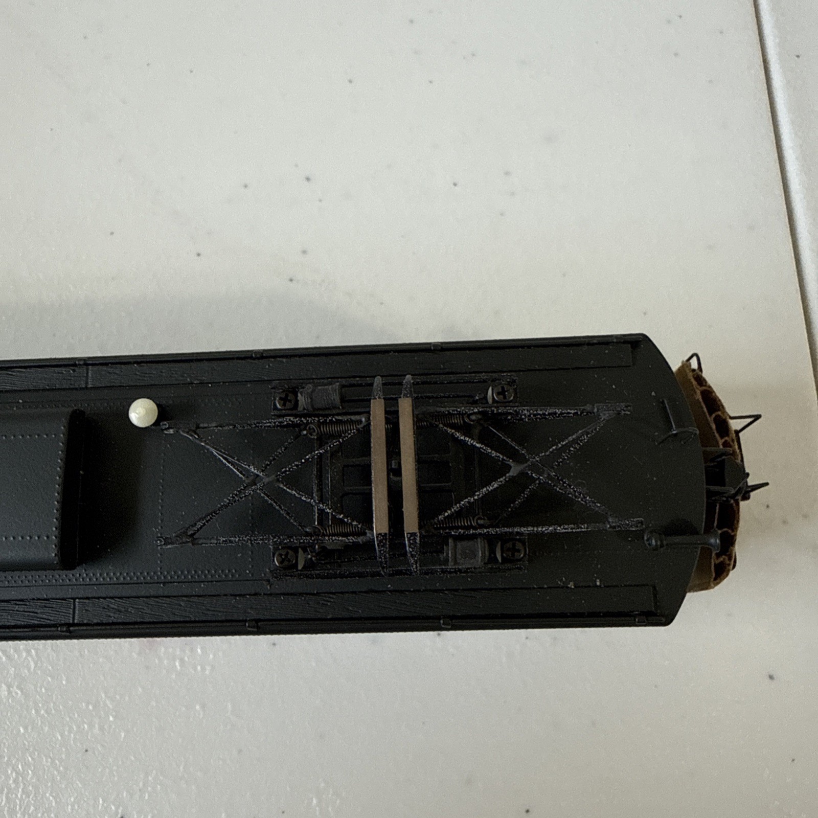 Custom NJ Brass 344 HO Brass Train PRR Pennsylvania Class FF-2 Electric ~AS IS