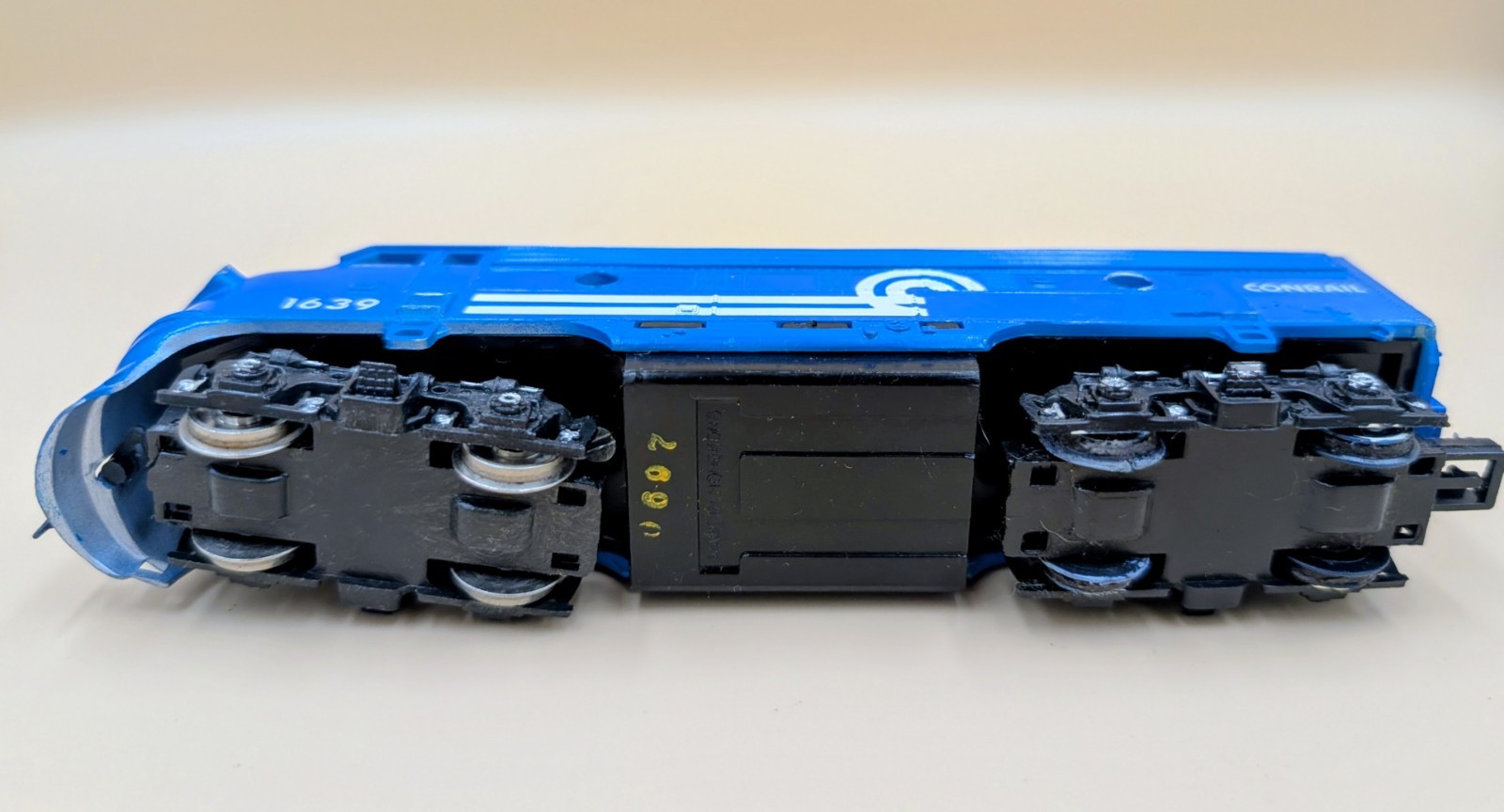 Vintage Powered Life Like HO F7 Conrail Diesel Locomotive 0697